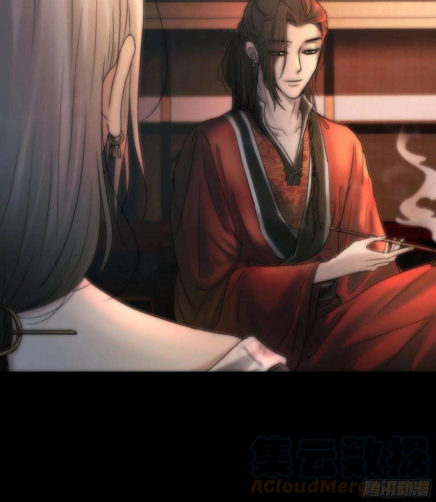 月坠重明白发那小子长得真标致~