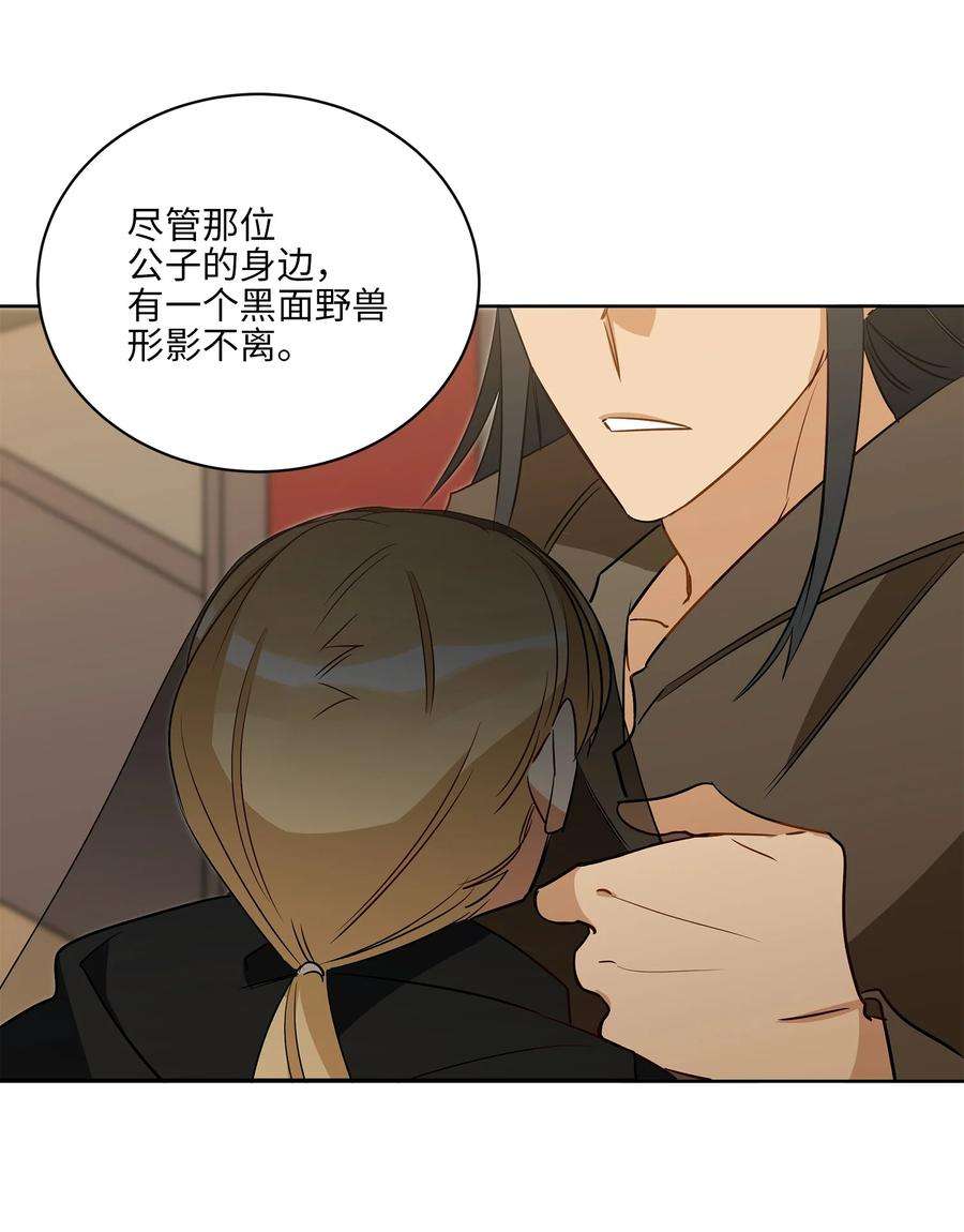 野兽太子太会撩64 金发碧眼的神秘男子
