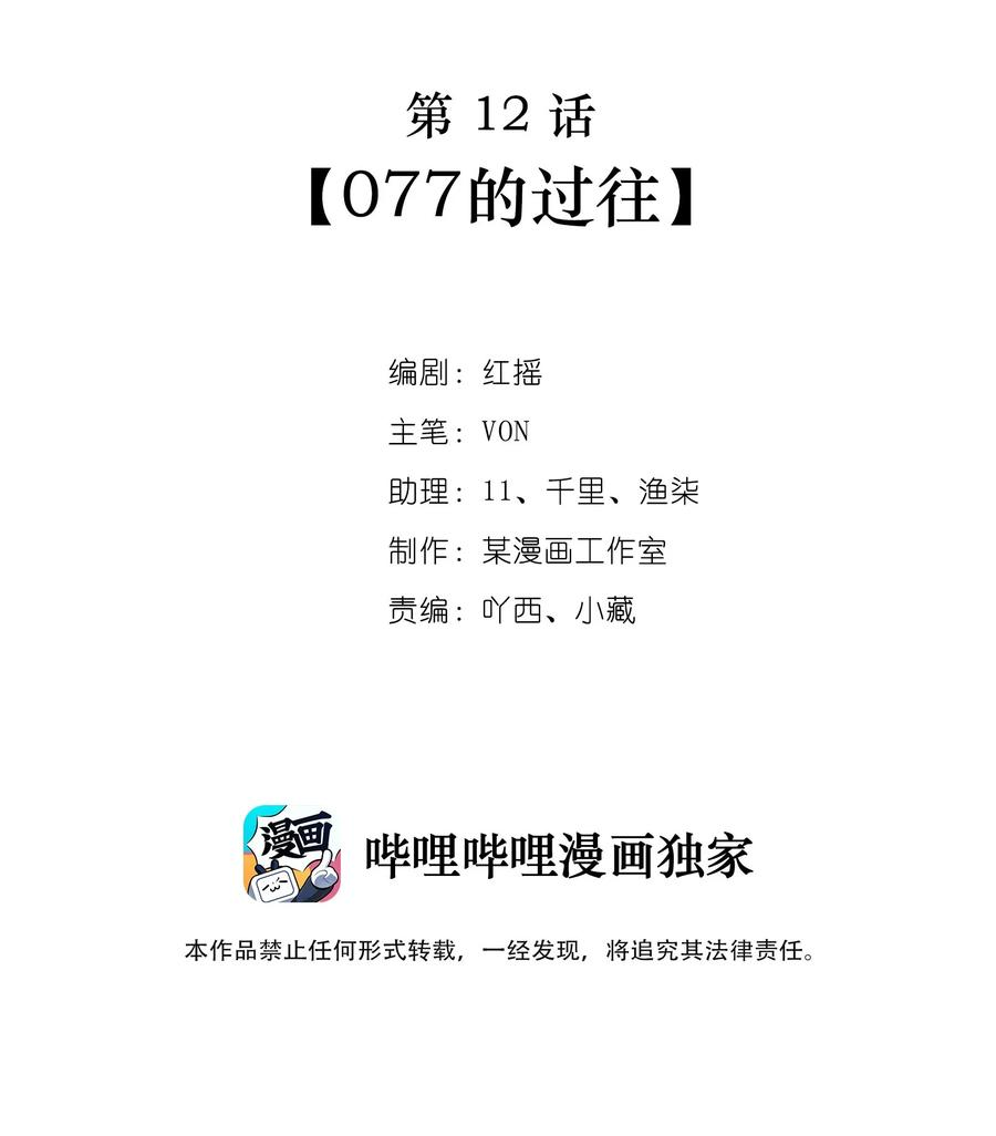 逃生游戏12话 077的过往