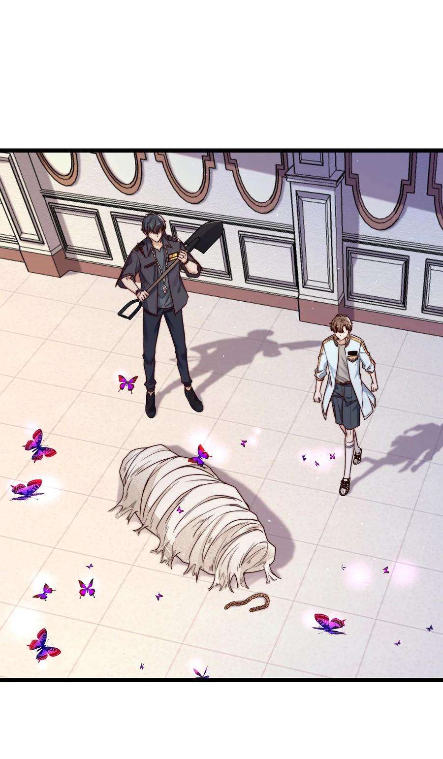 逃生游戏20话 蝶人小姐姐