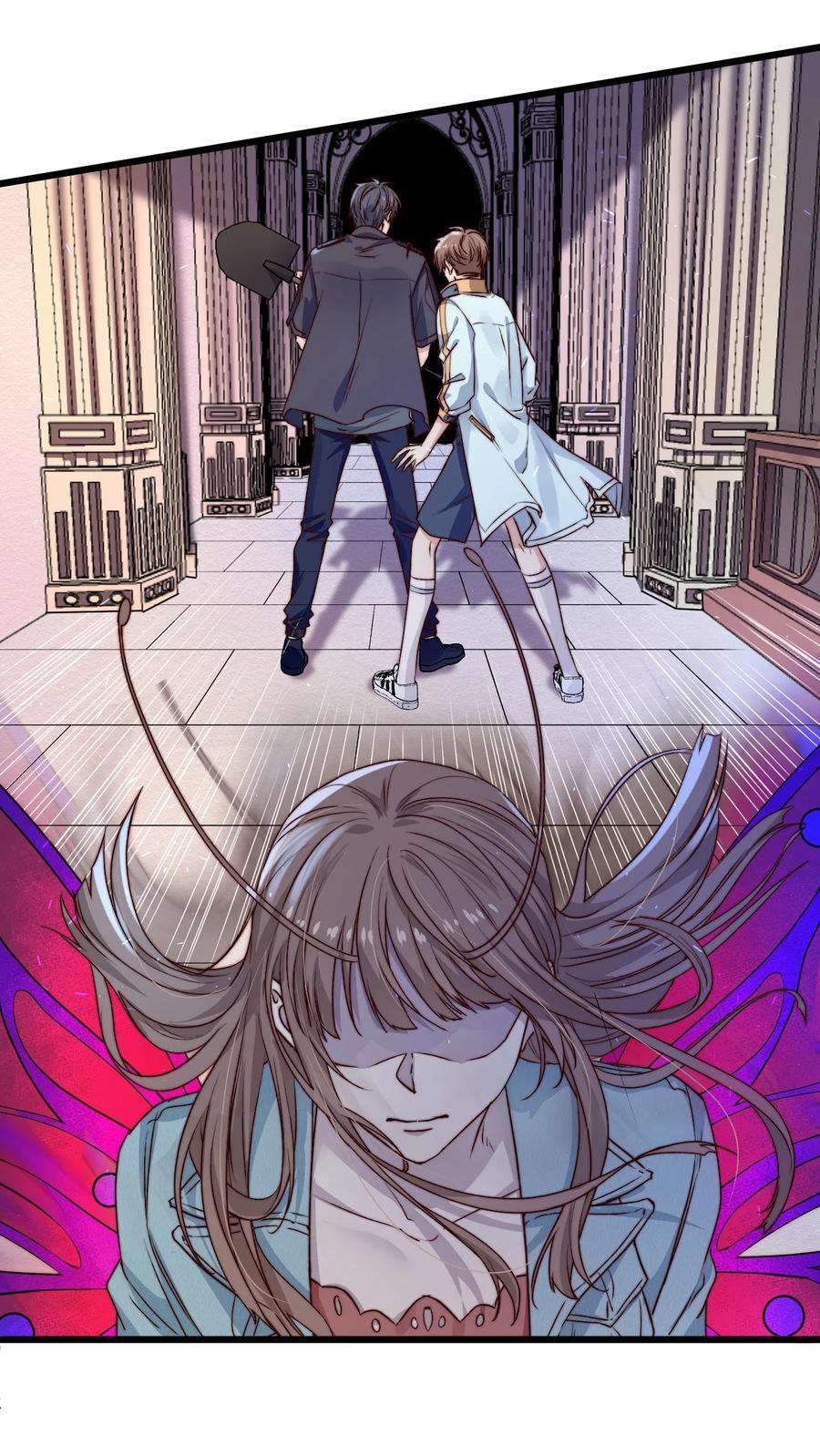 逃生游戏20话 蝶人小姐姐