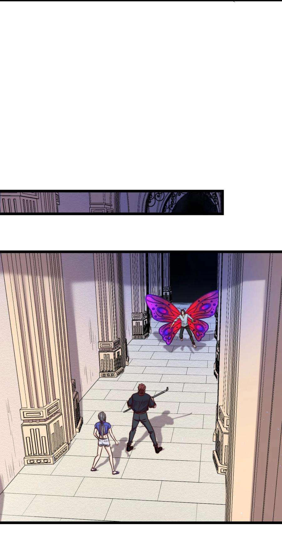 逃生游戏20话 蝶人小姐姐