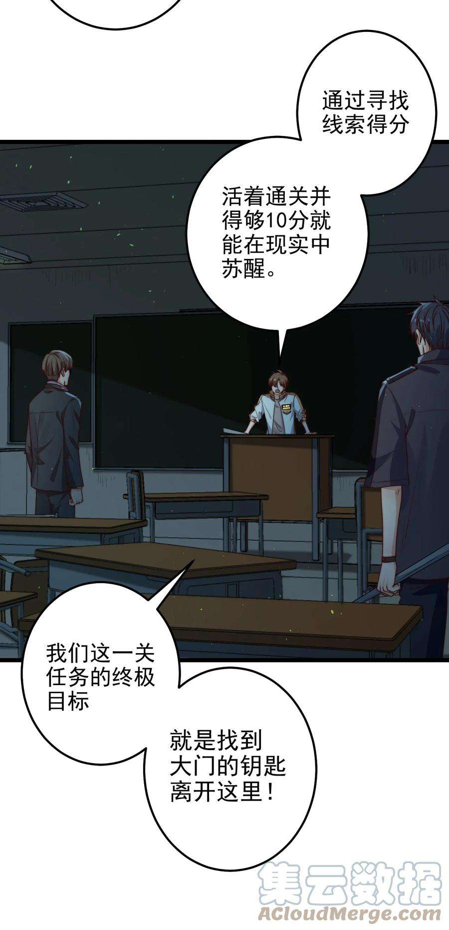 逃生游戏30话 被划掉的名字