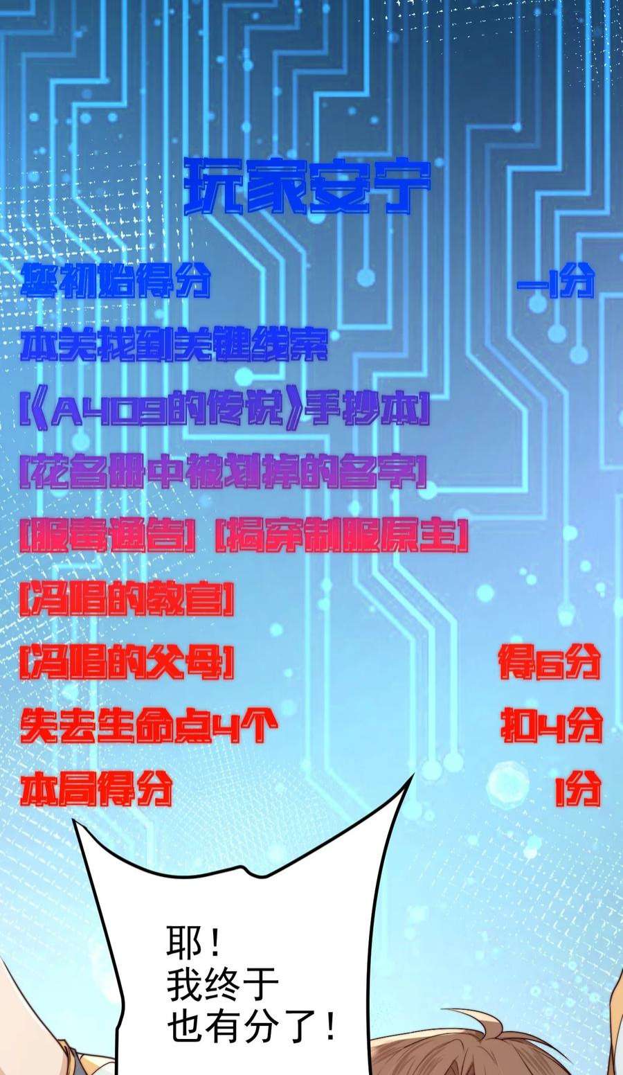 逃生游戏41话 乌鸦小黑