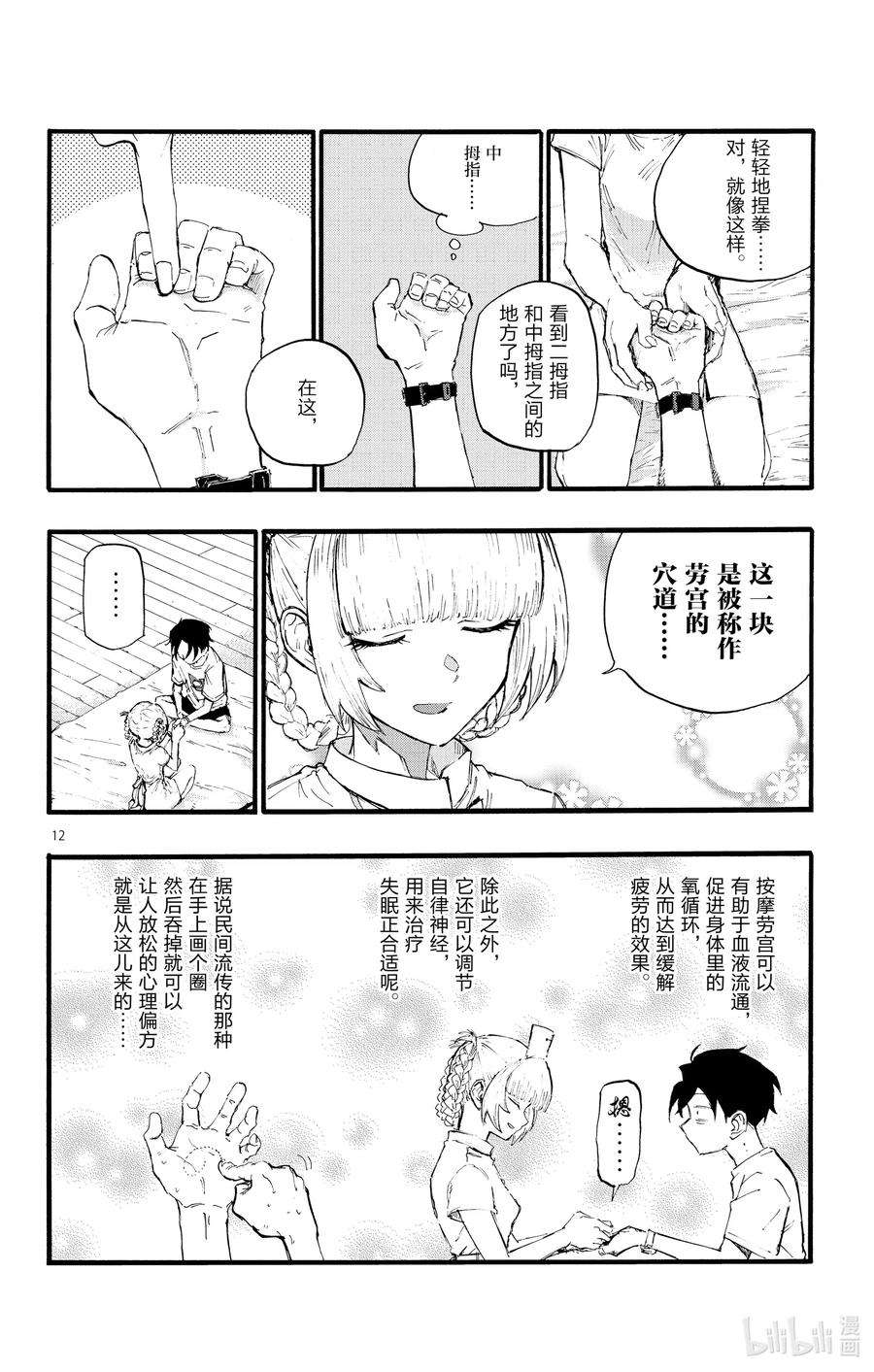 彻夜之歌15 这一块是被称作劳宫的穴道。