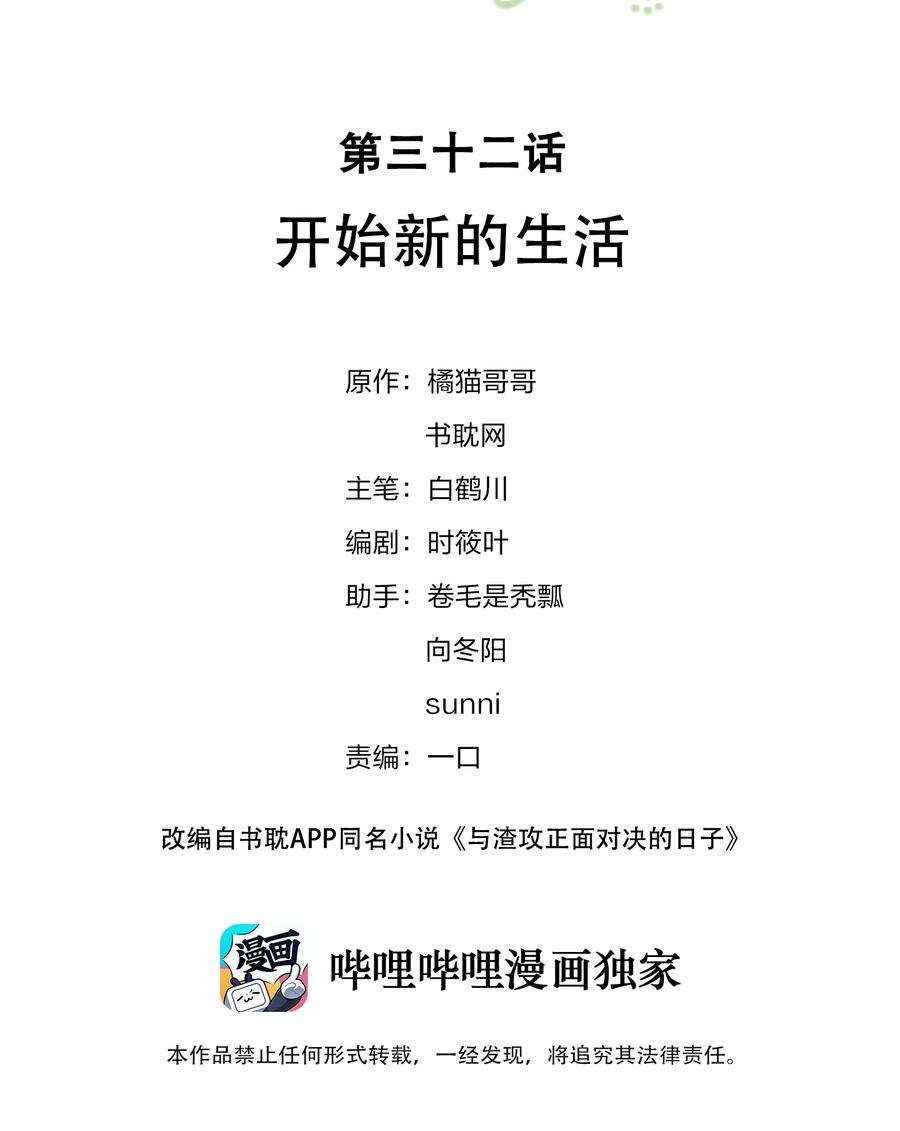 与渣攻正面对决的日子032 开始新的生活
