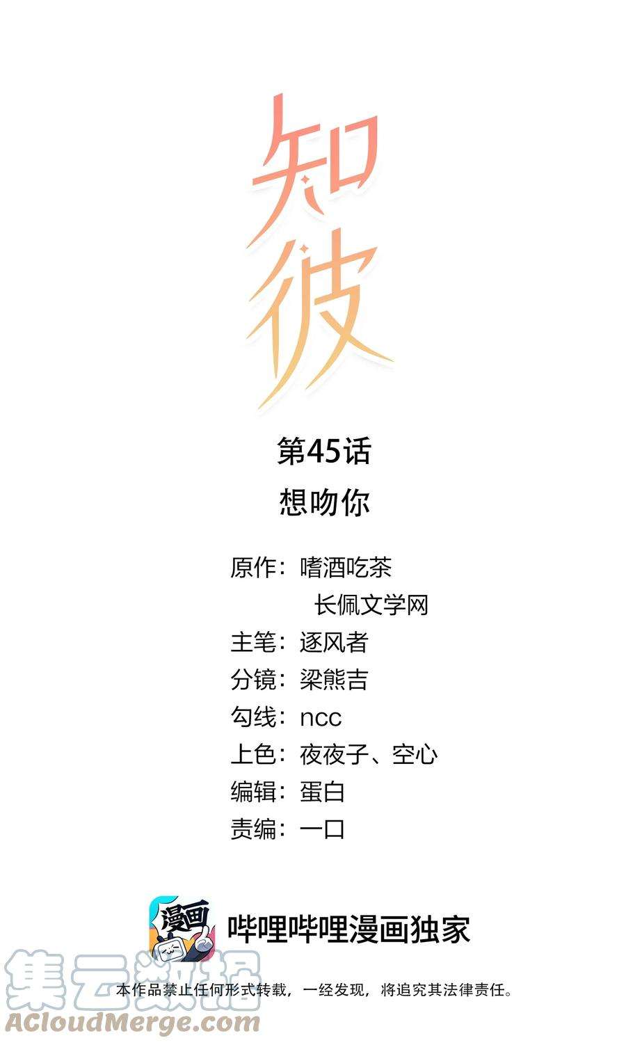 知彼045 想吻你