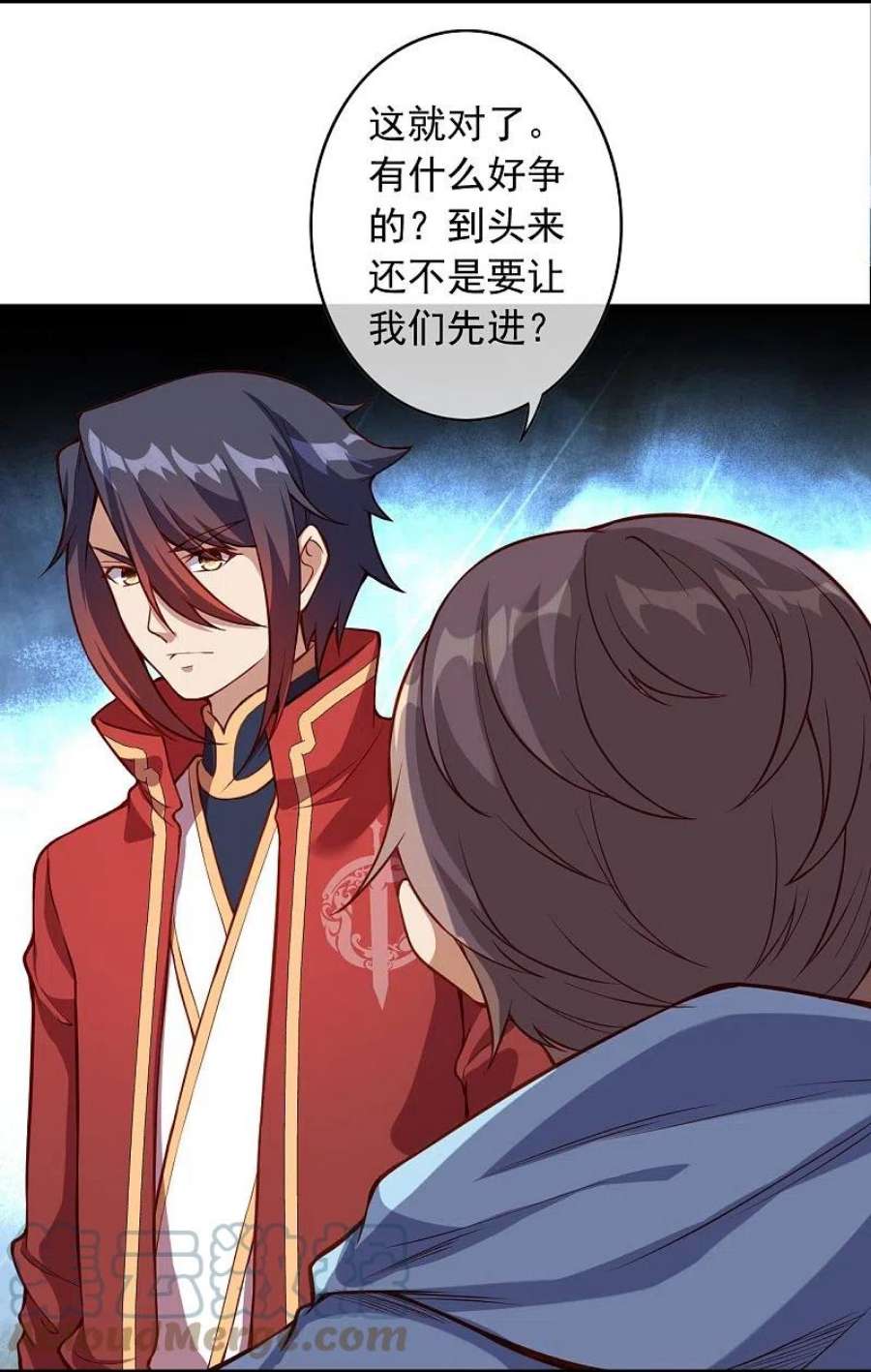 无敌剑域166话 区区三人