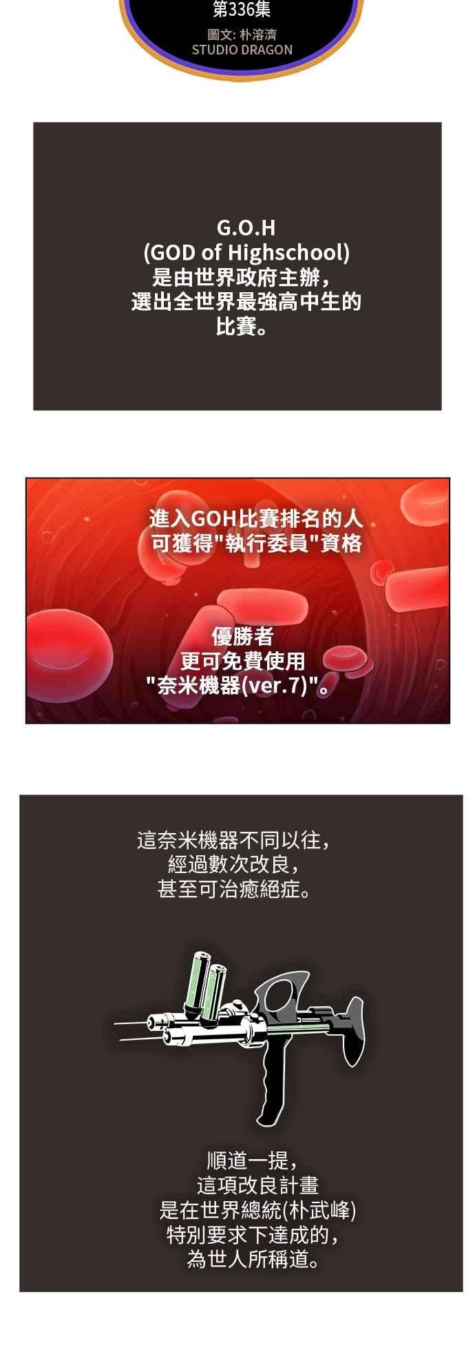 高校之神第6部 RE：与神对决 第336话