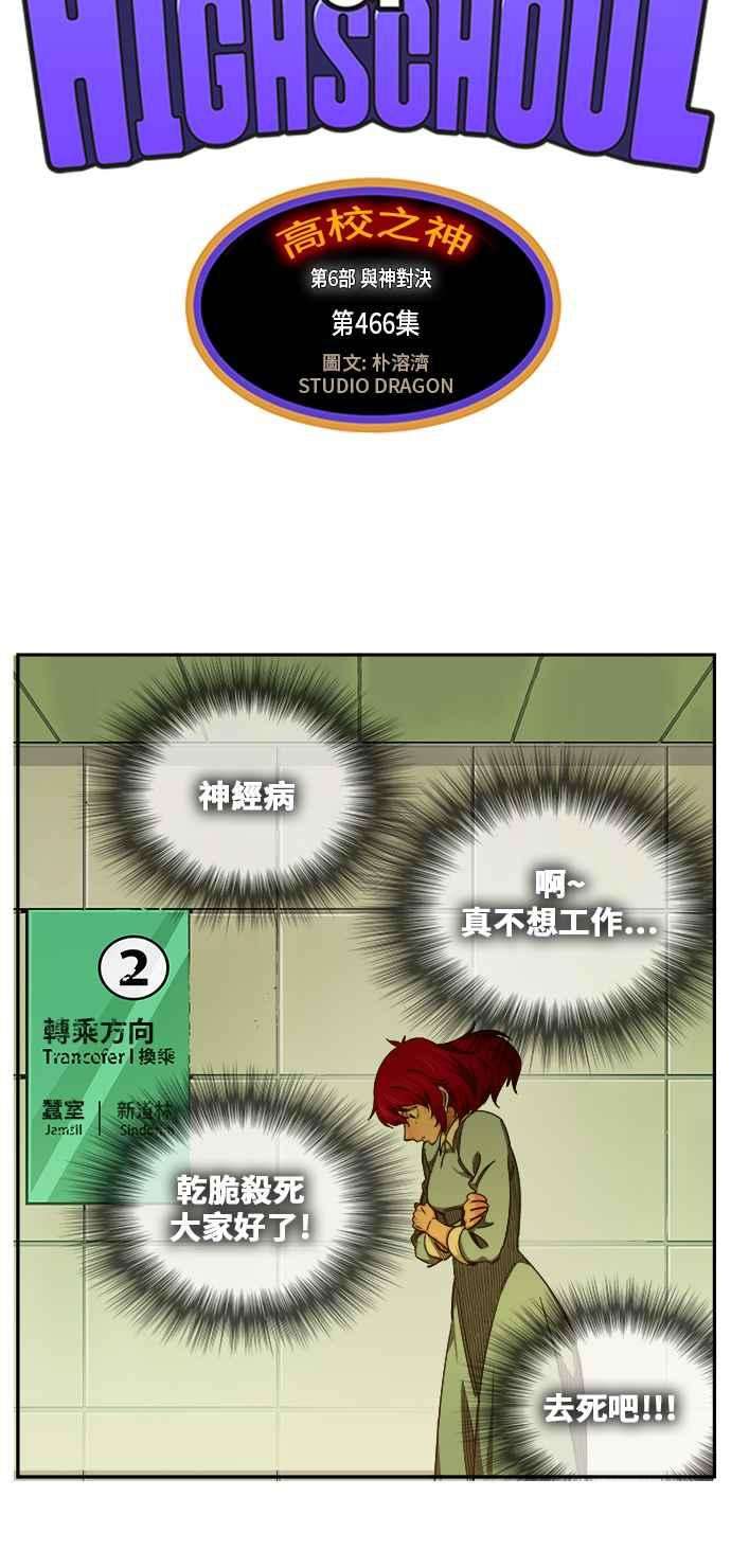 高校之神第6部 RE：与神对决 第466话