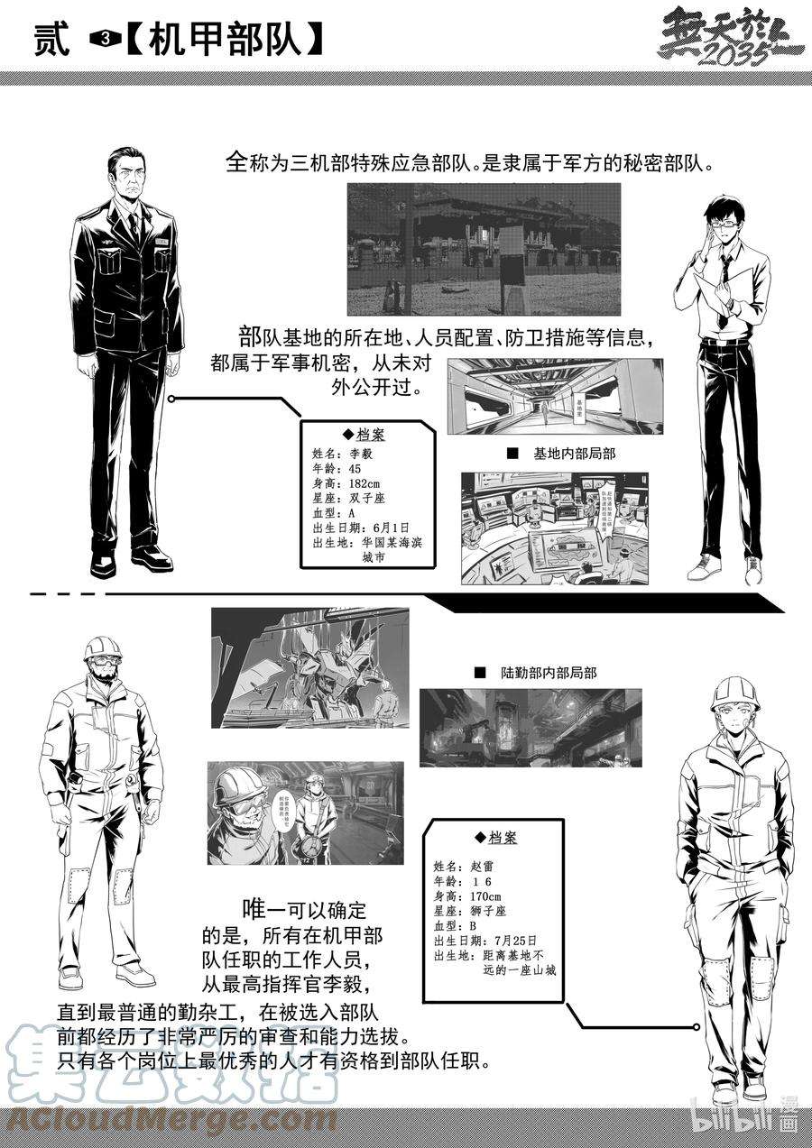 无天于上2035番外 设定集（1）