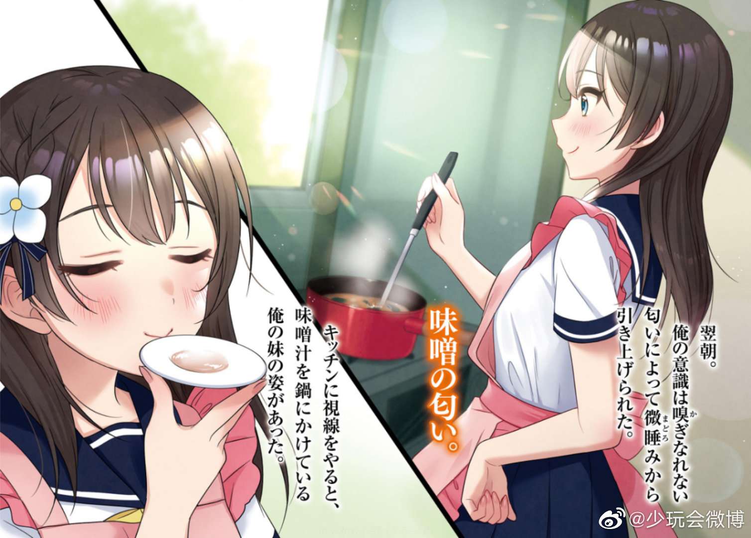 我和女友的妹妹接吻了1话插图