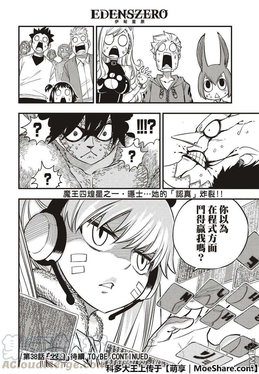 伊甸星原 EDENS ZERO37话 大怪兽西奇