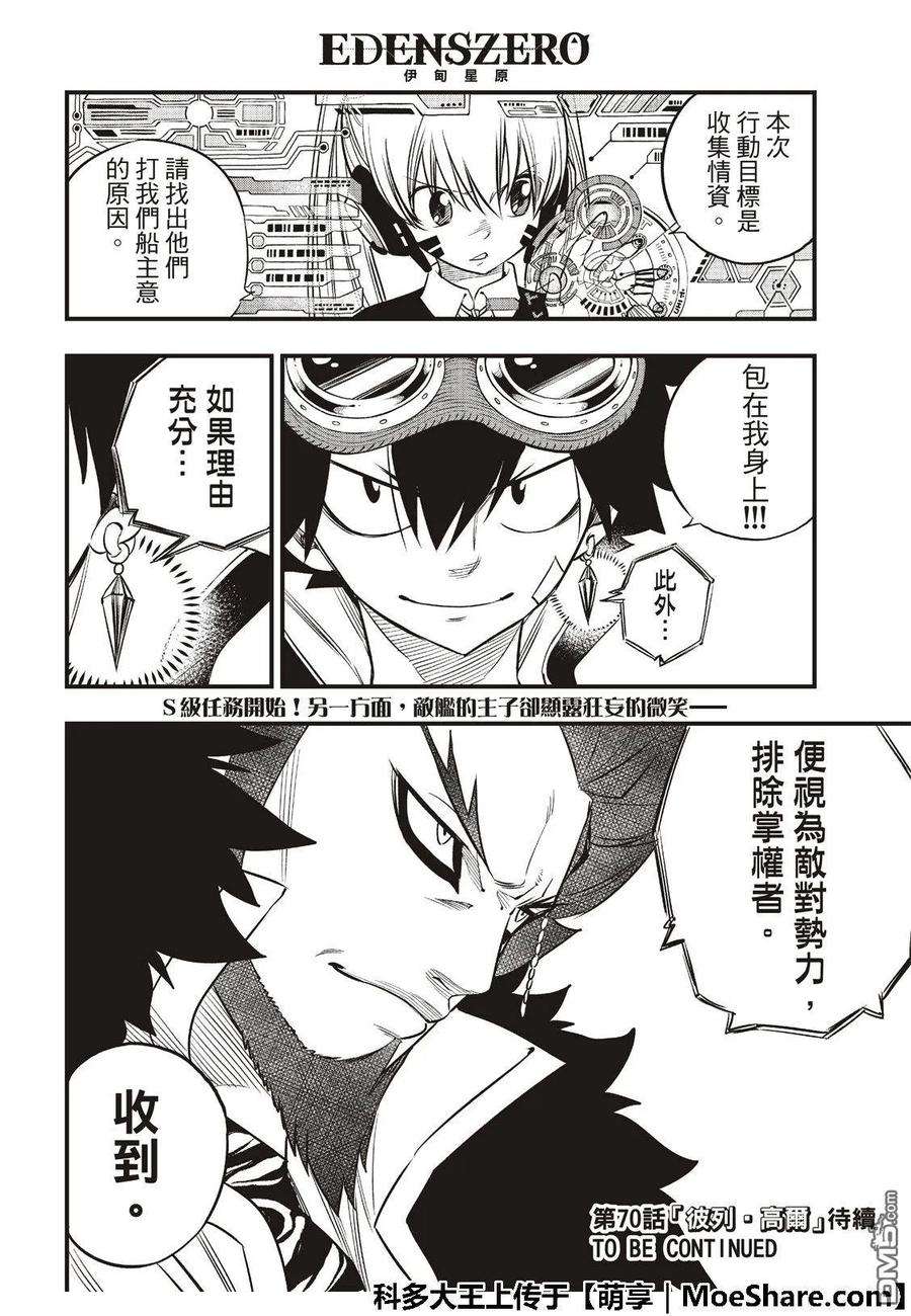 伊甸星原 EDENS ZERO69话 丽贝卡所做的梦……