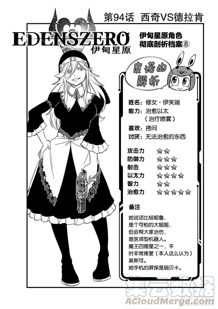 伊甸星原 EDENS ZERO94话 西奇VS德拉肯