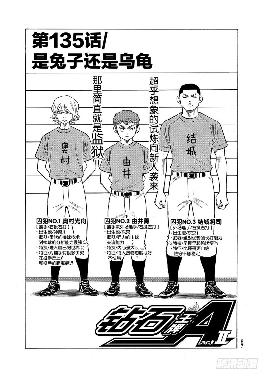 钻石王牌 act2135话 是兔子还是乌龟