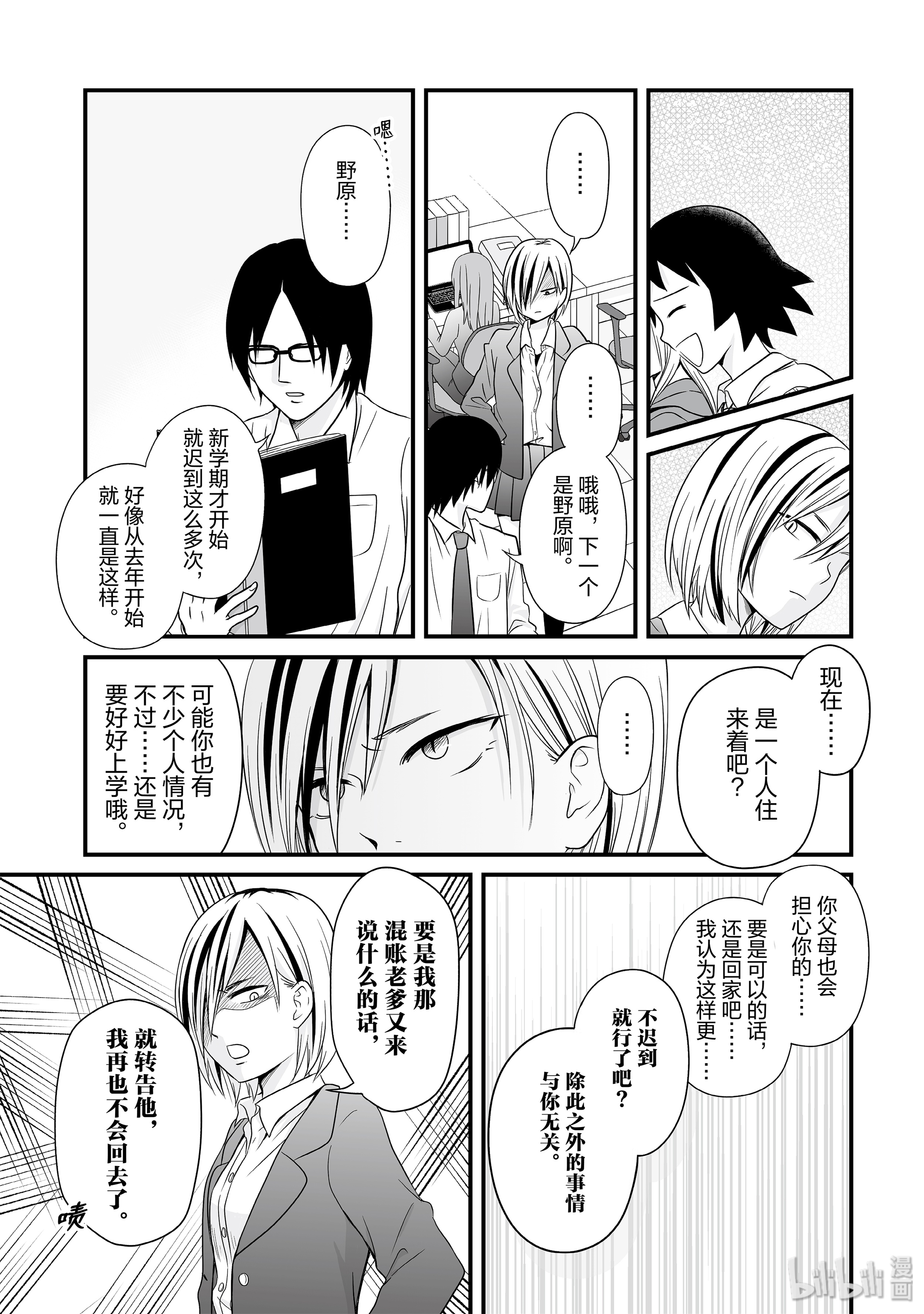 女高中生的虚度日常67 野猫