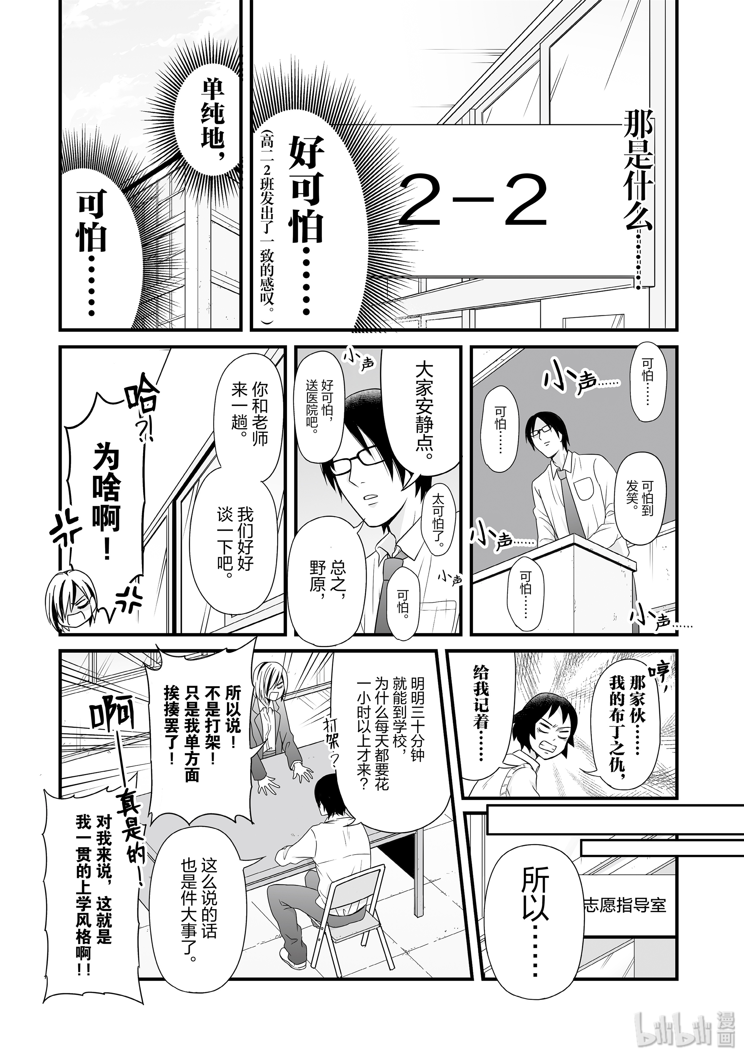 女高中生的虚度日常68 上学