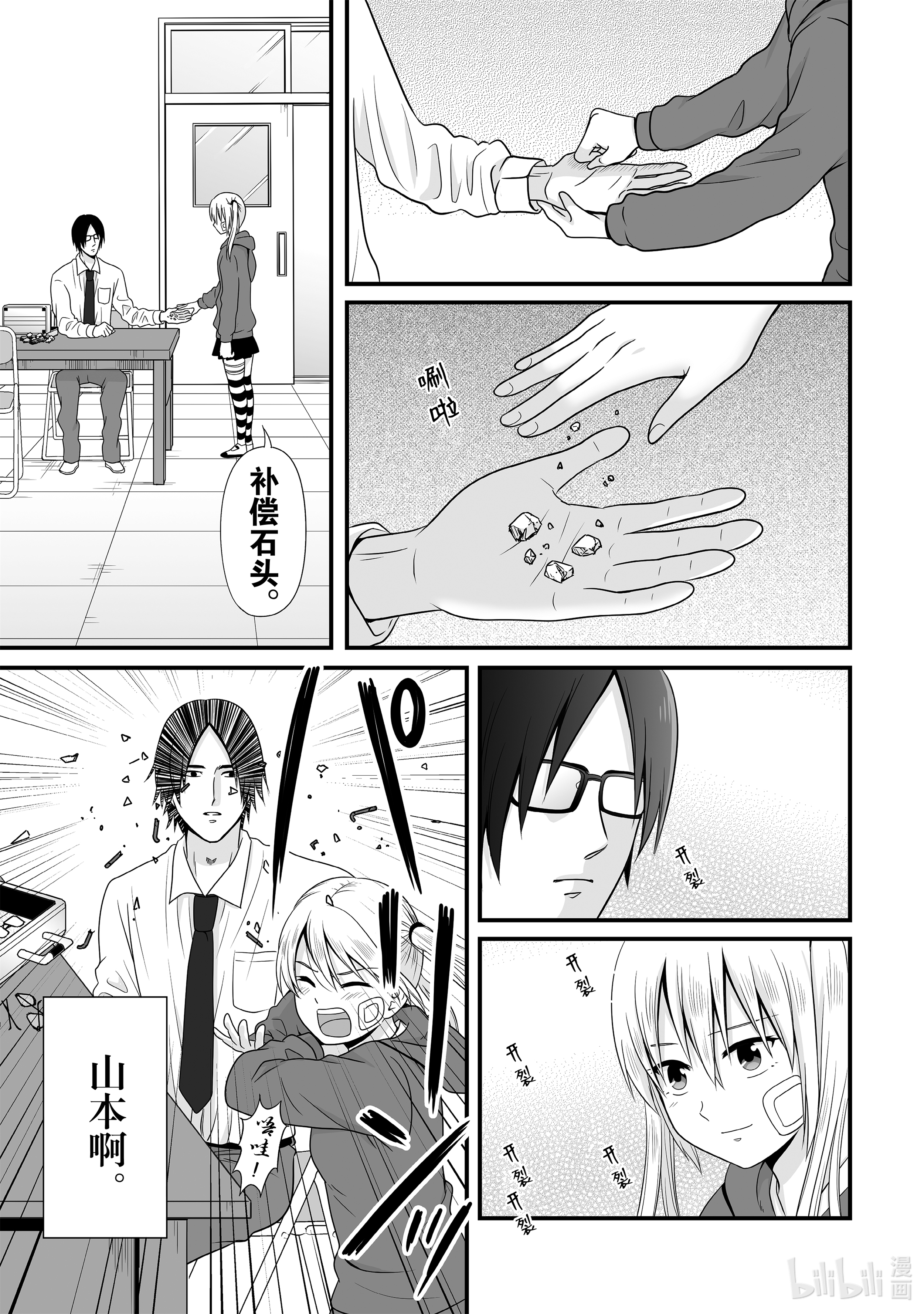 女高中生的虚度日常81 赔礼