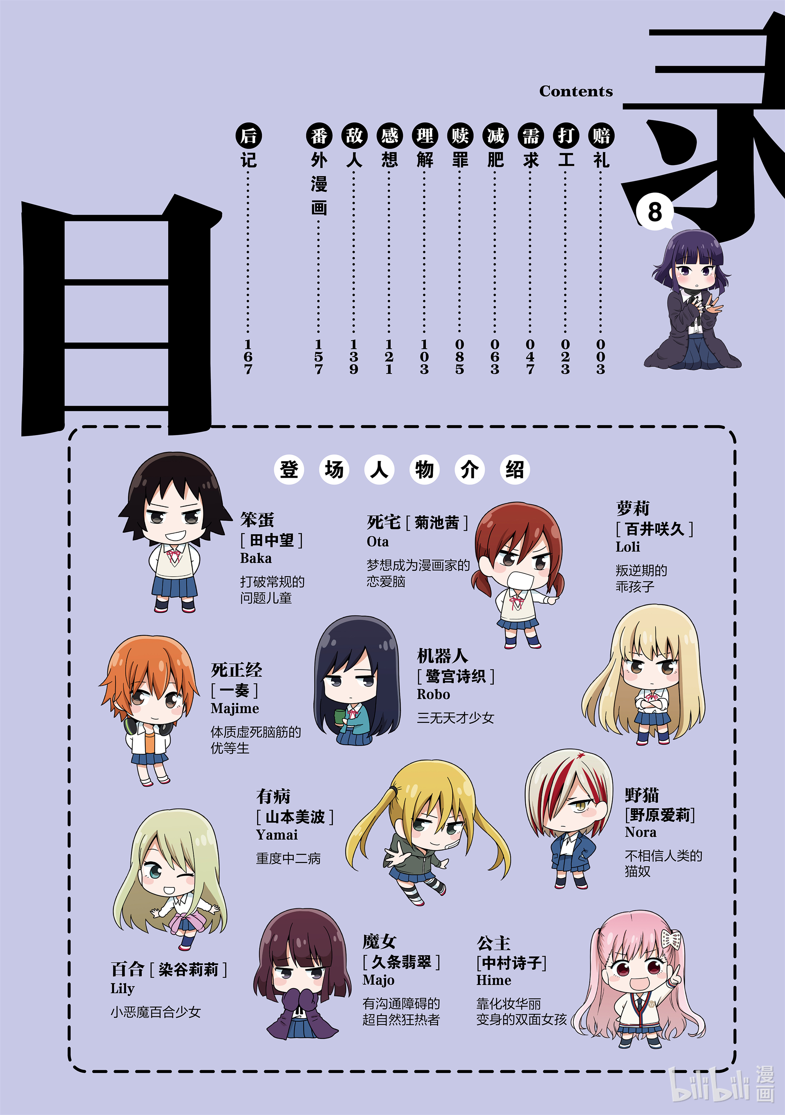 女高中生的虚度日常81 赔礼