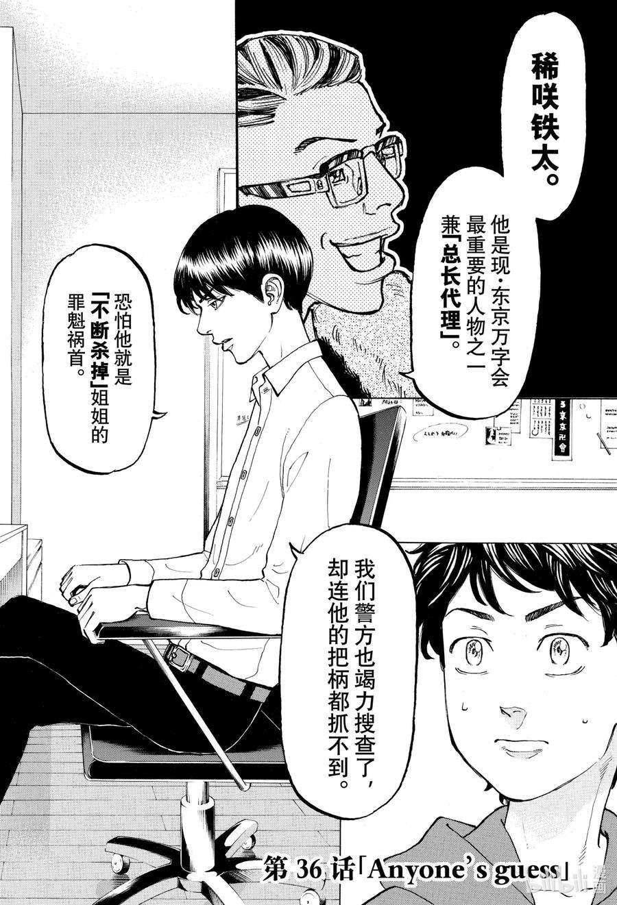 东京复仇者36 Anyones guess