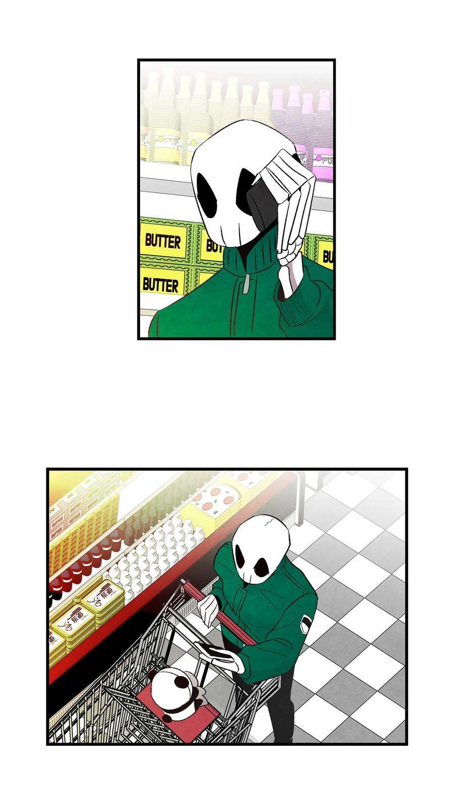 骷髅奶爸18 逛超市