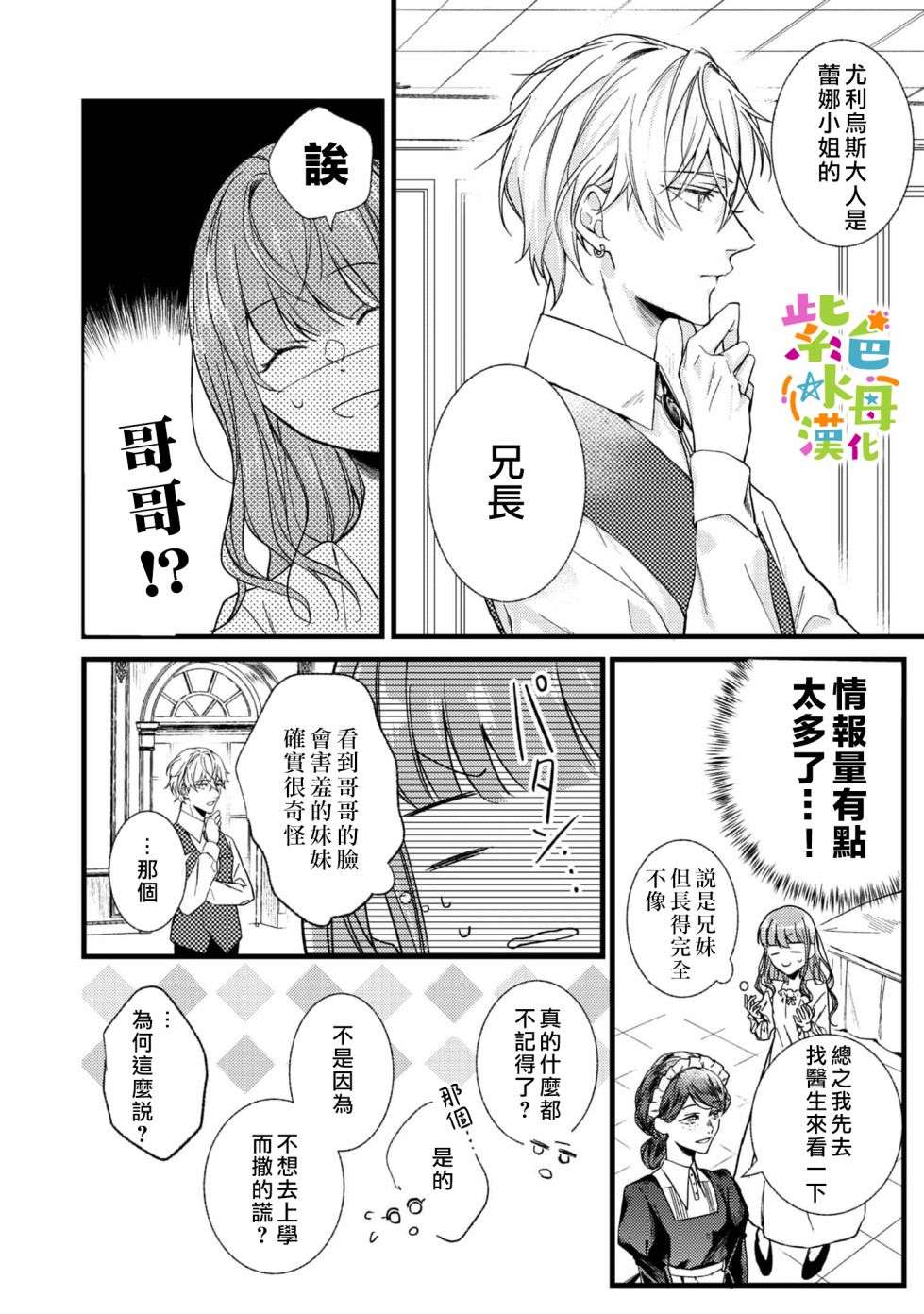 转生成了即将进入坏结局的女主角，这辈子想要好好恋爱骗子哥哥却不愿对我放手？第01话