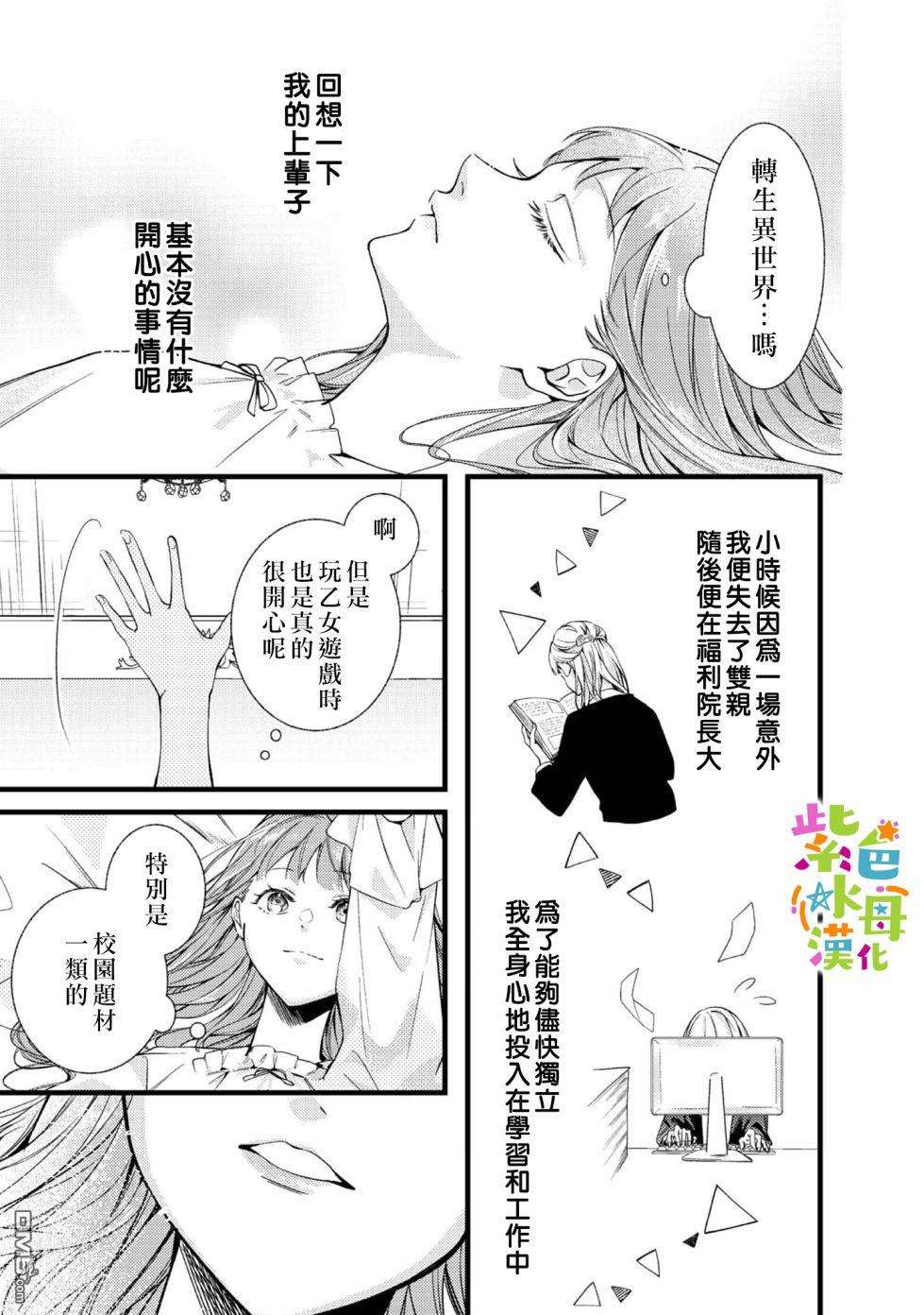 转生成了即将进入坏结局的女主角，这辈子想要好好恋爱骗子哥哥却不愿对我放手？第1话