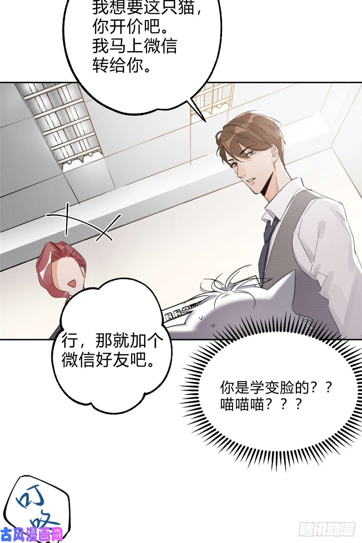 今天也要努力当只猫第2话 我来照顾他吧！