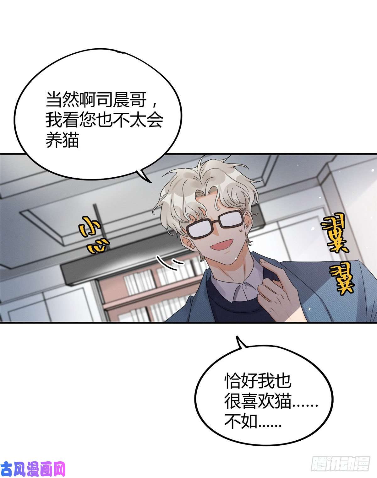 今天也要努力当只猫第11话 不要亲！