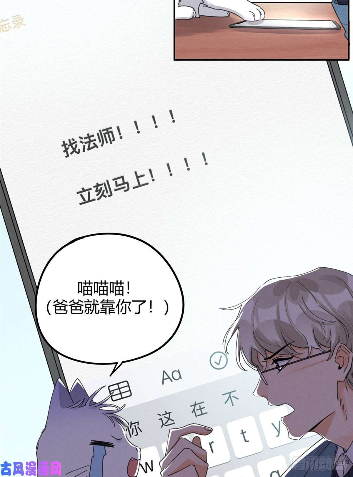 今天也要努力当只猫第13话 我的初吻TAT