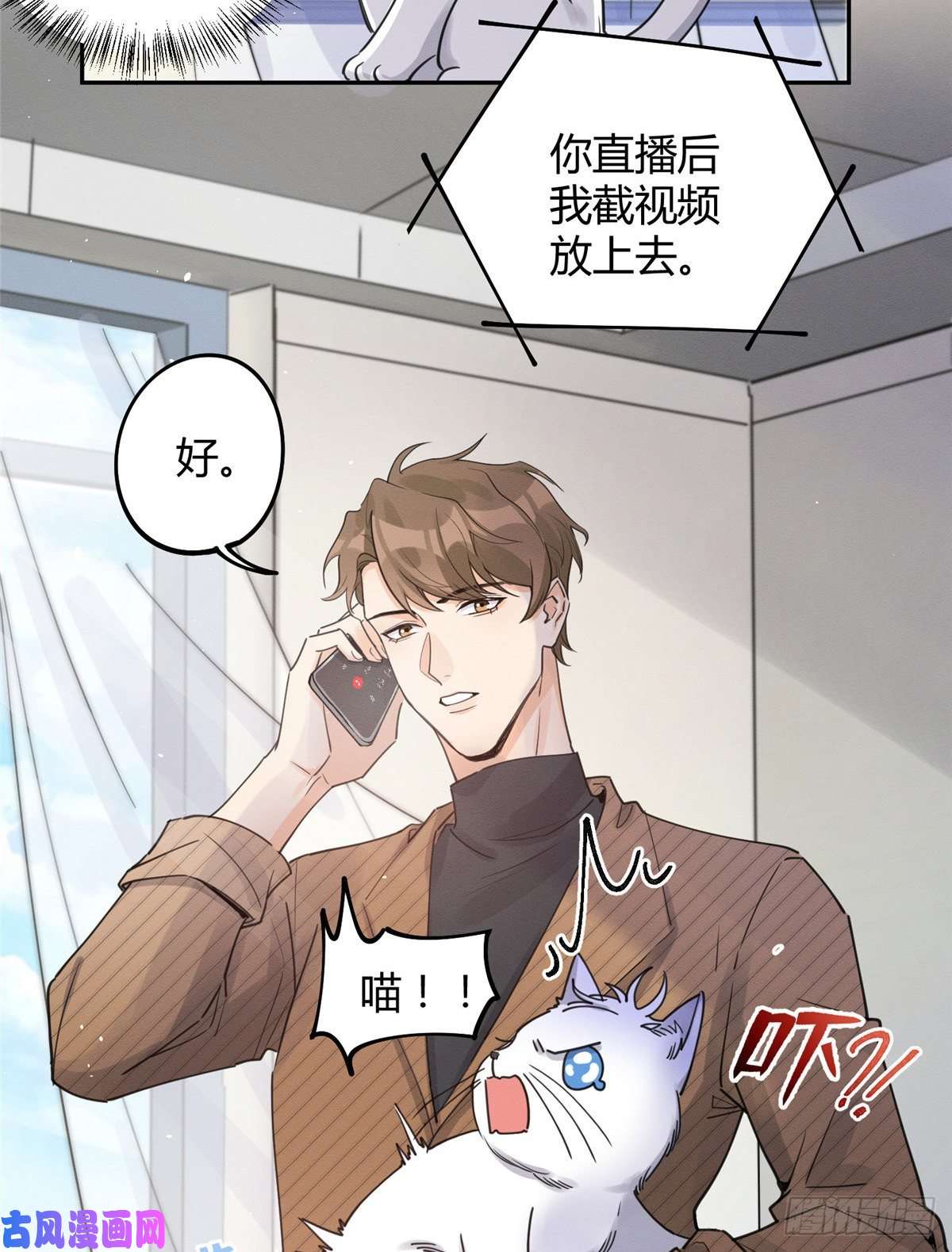 今天也要努力当只猫第13话 我的初吻TAT