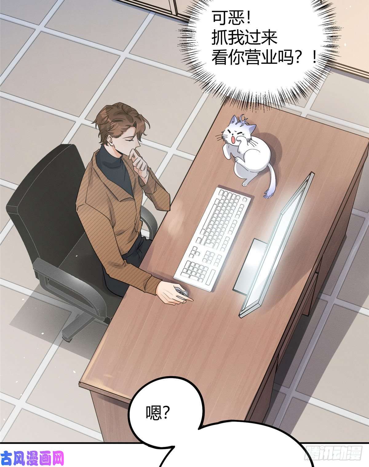 今天也要努力当只猫第13话 我的初吻TAT