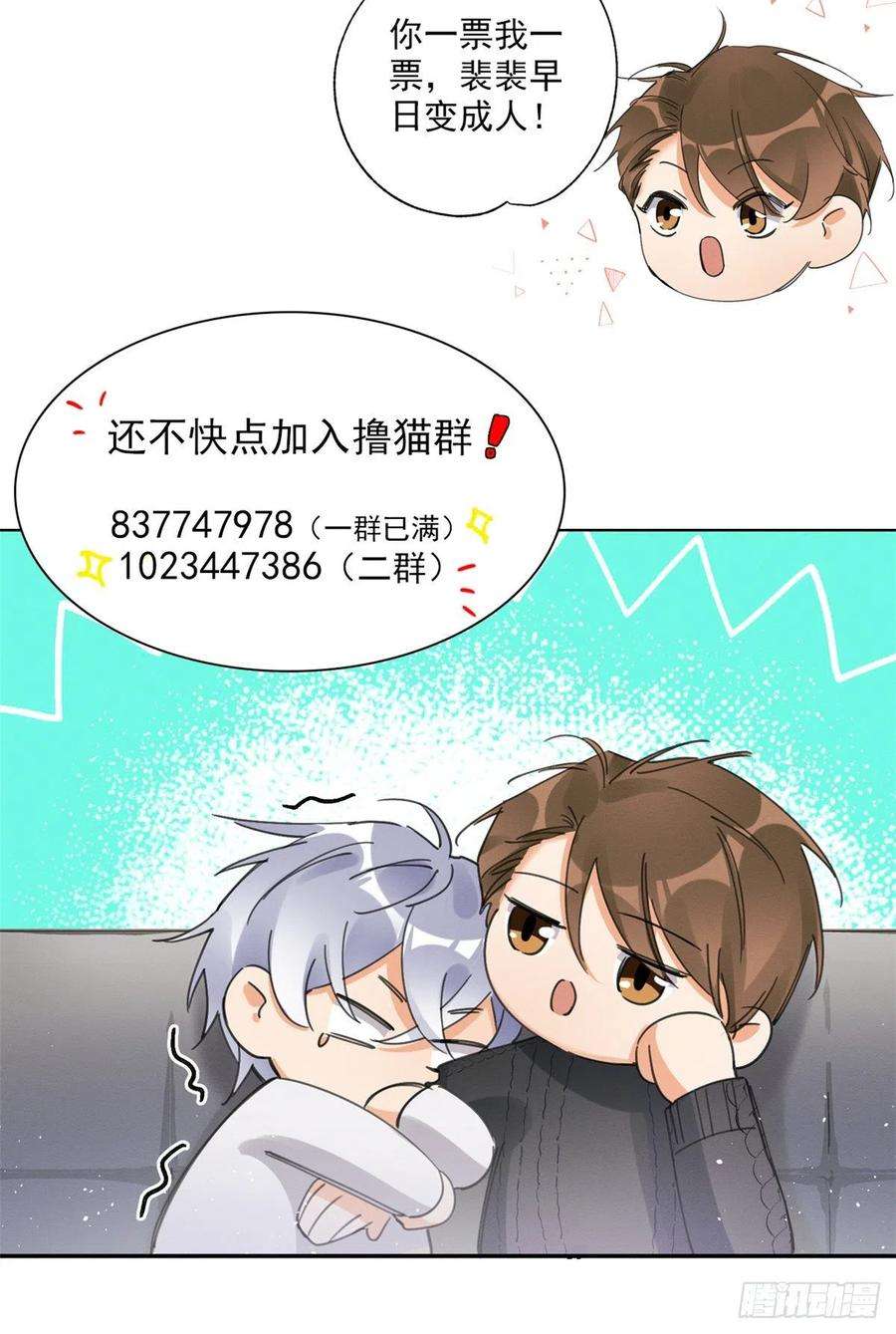 今天也要努力当只猫5话 是公的！