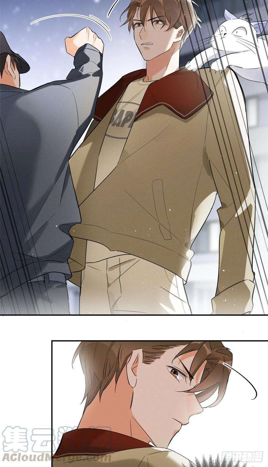 今天也要努力当只猫34话 人猫CP