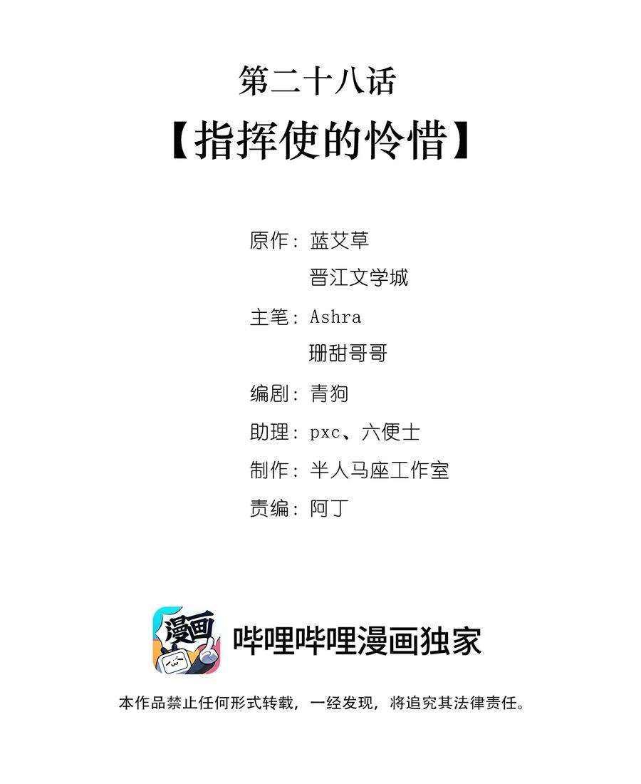 她不当刁民很多年二十八话 指挥使的怜惜