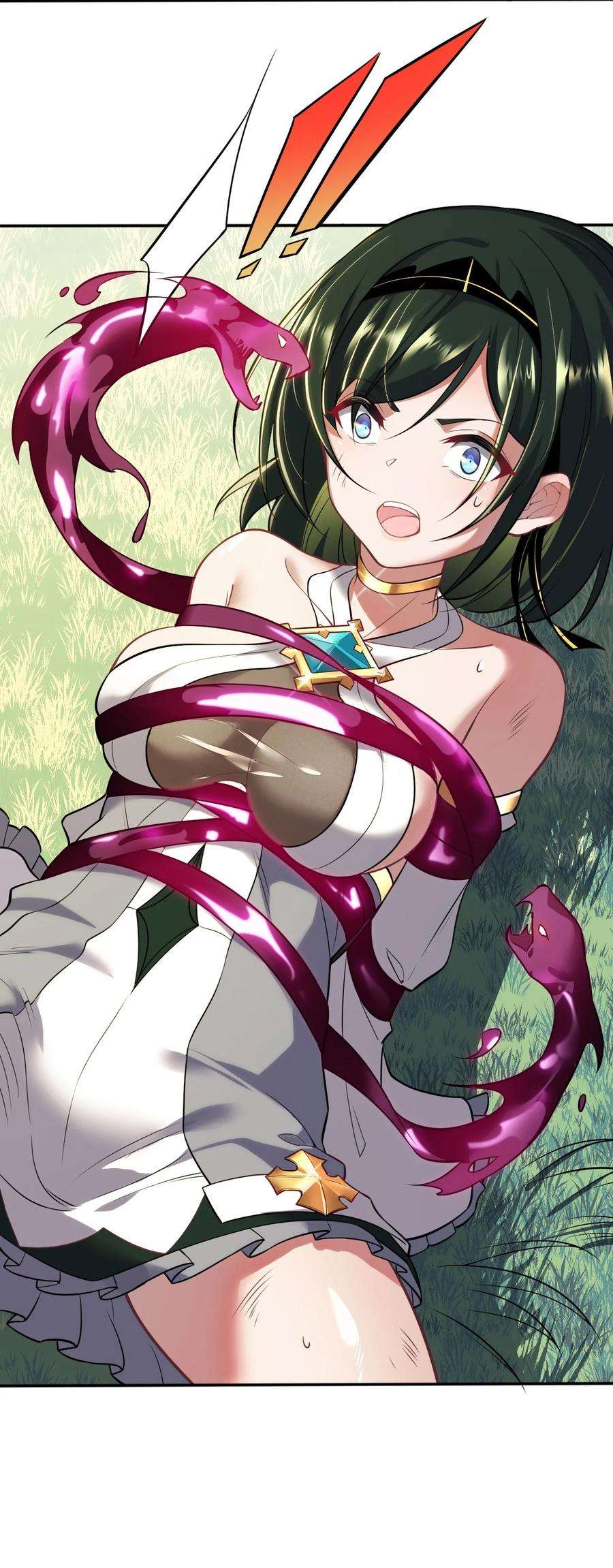 被迫成为开挂的无敌圣女01 天上掉下个圣女