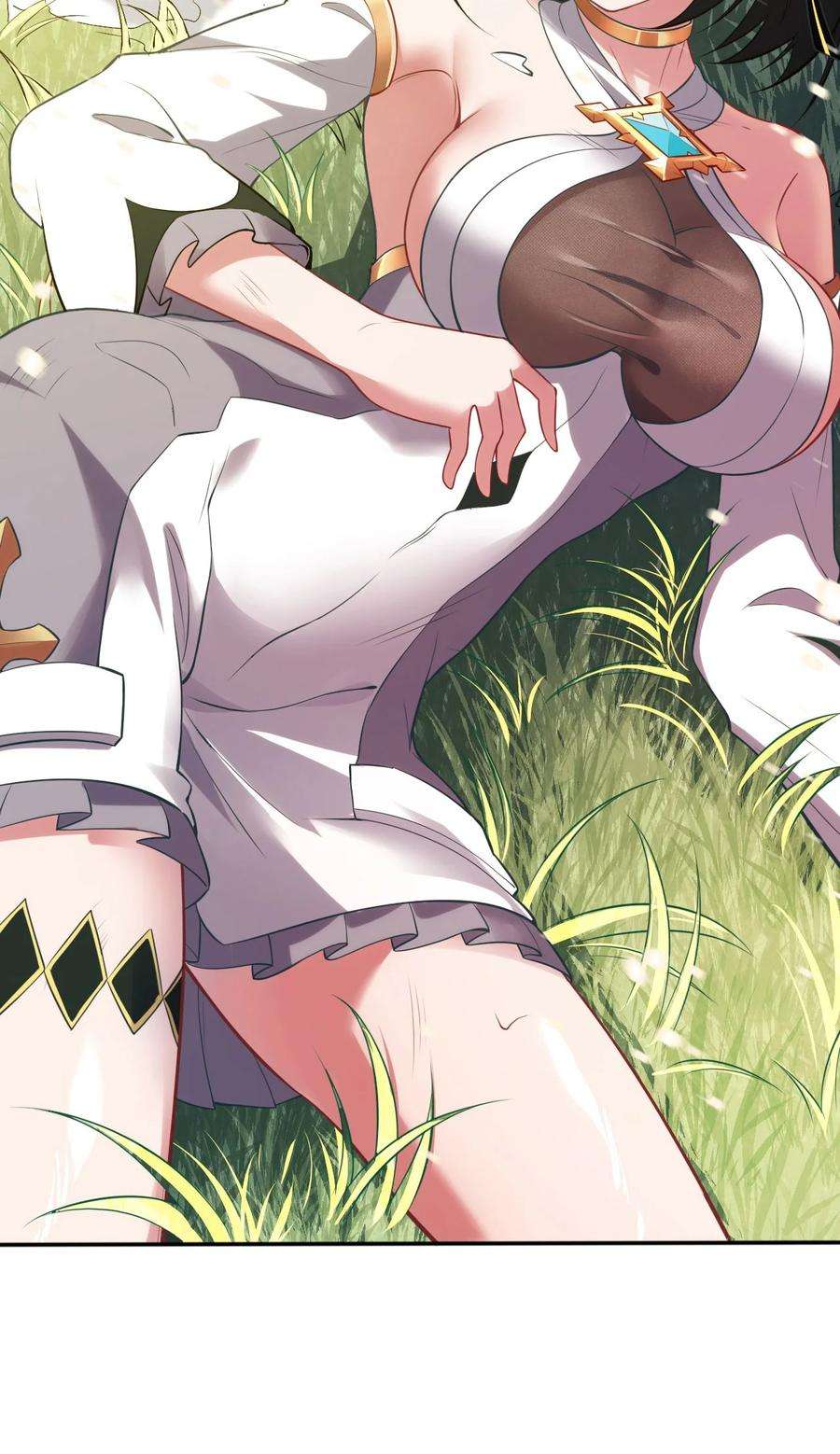 被迫成为开挂的无敌圣女01 天上掉下个圣女