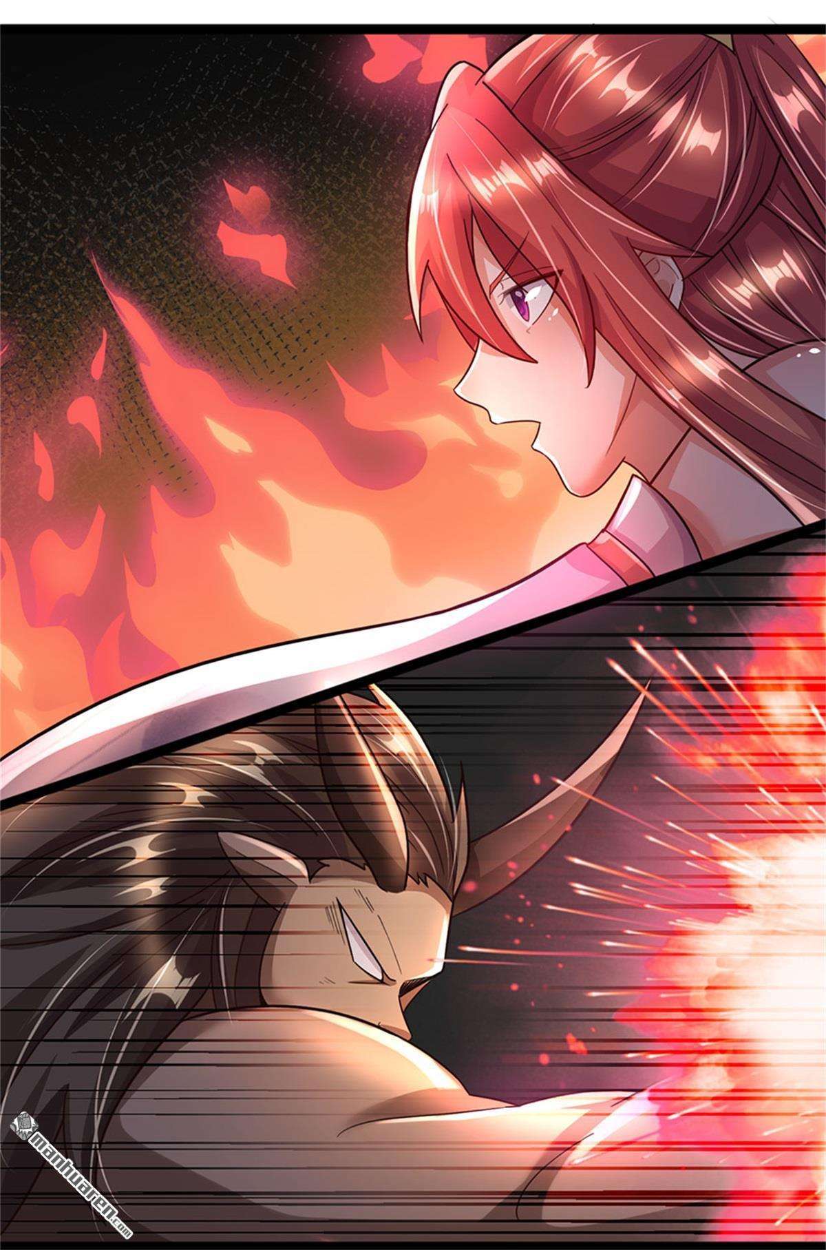 我的属性都加了力量第64话 三阳真火