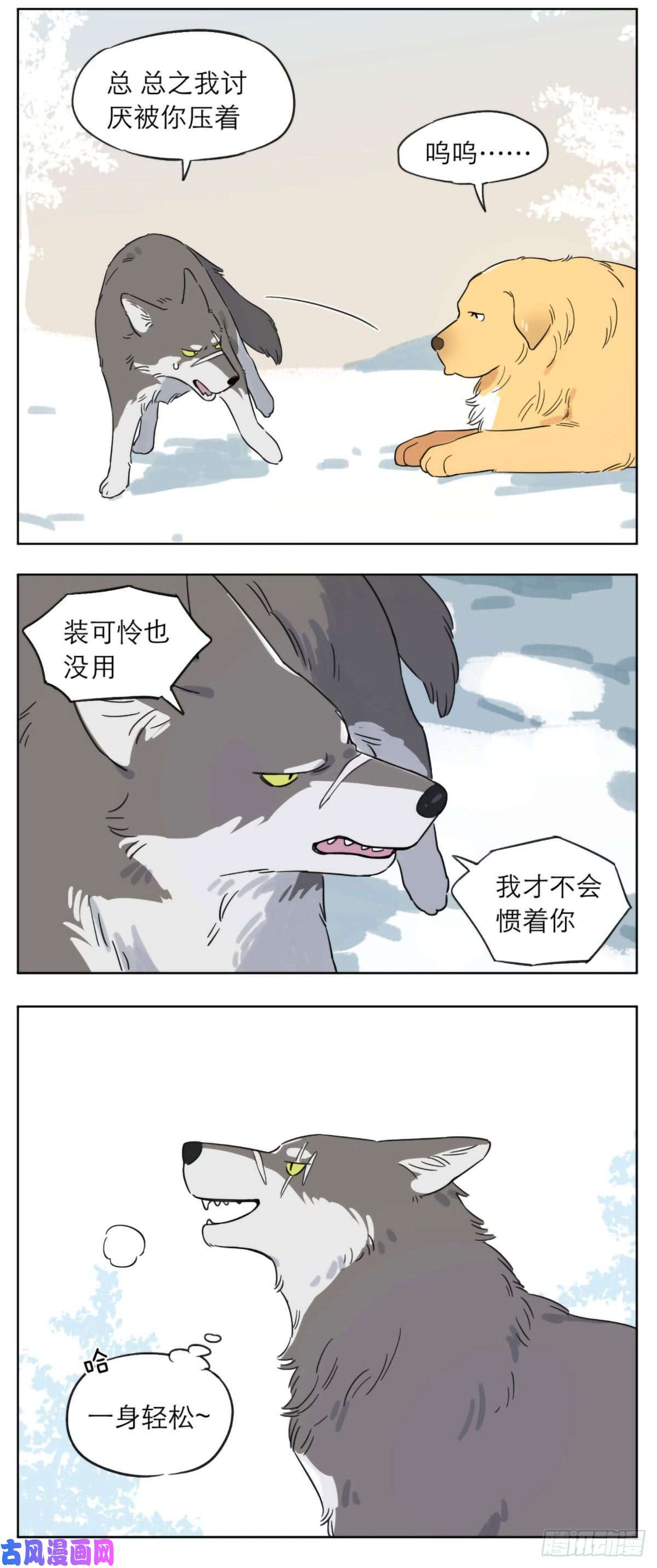 捡了东西的狼相遇后的第一个冬天