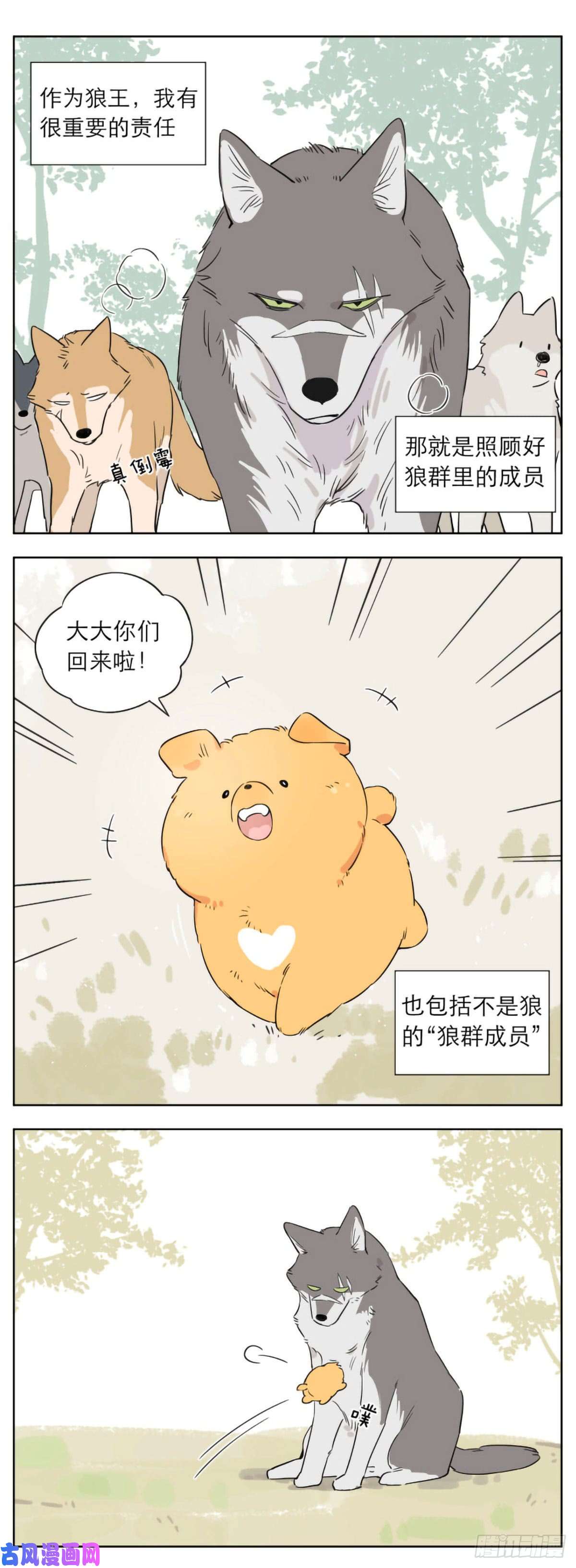 捡了东西的狼狼王的责任