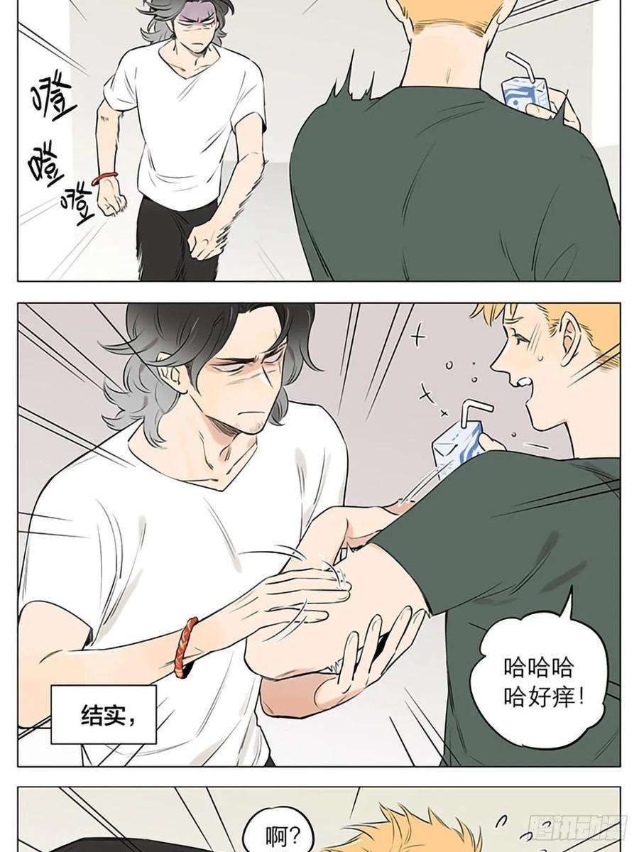 捡了东西的狼十年后。