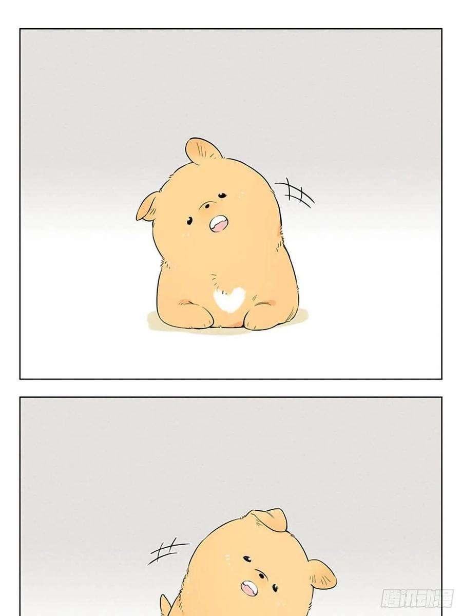 捡了东西的狼两只小土豆。