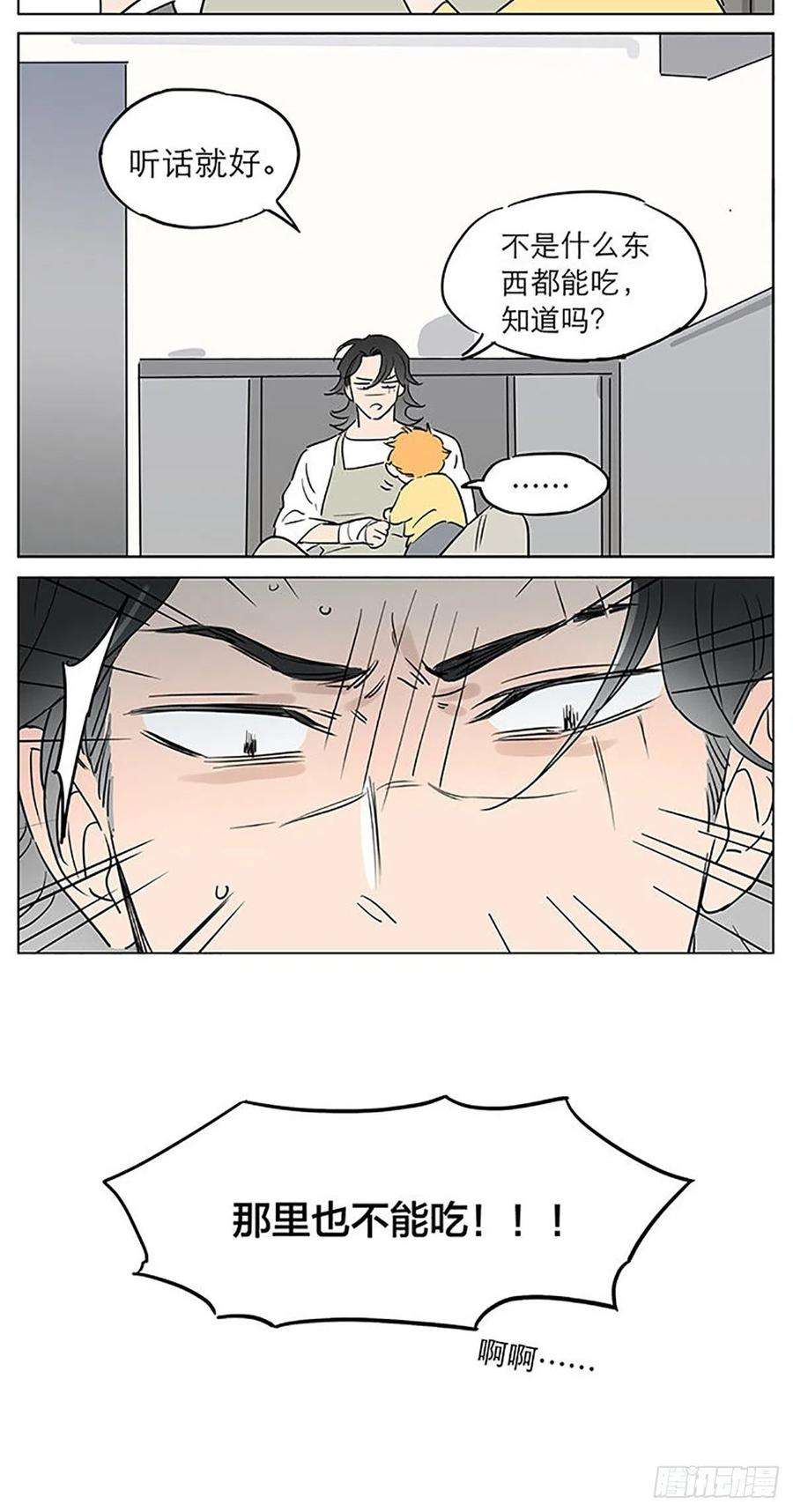 捡了东西的狼睡着了。