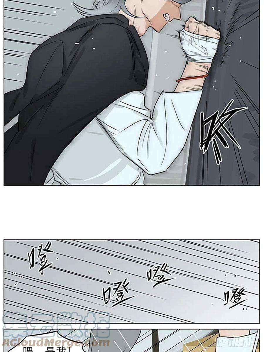 捡了东西的狼雨。