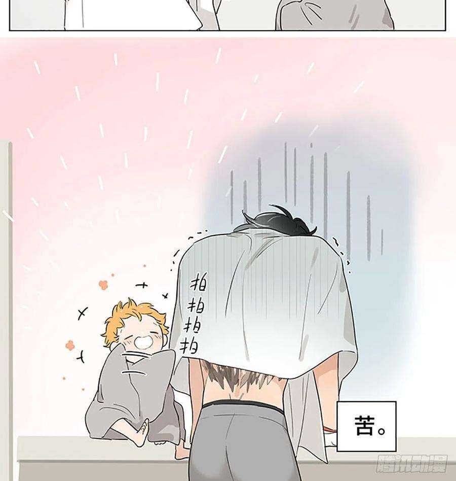 捡了东西的狼还是那个下雨天~