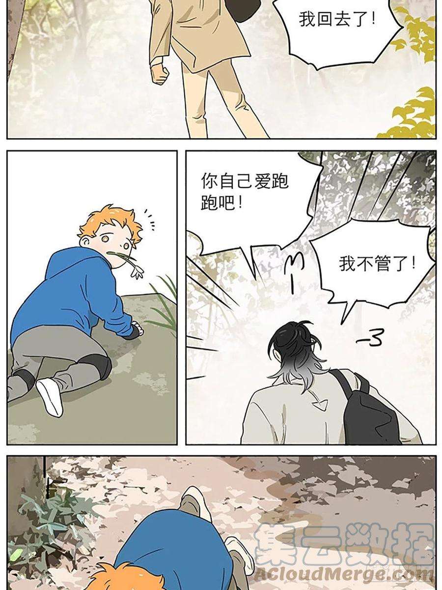 捡了东西的狼出去走走