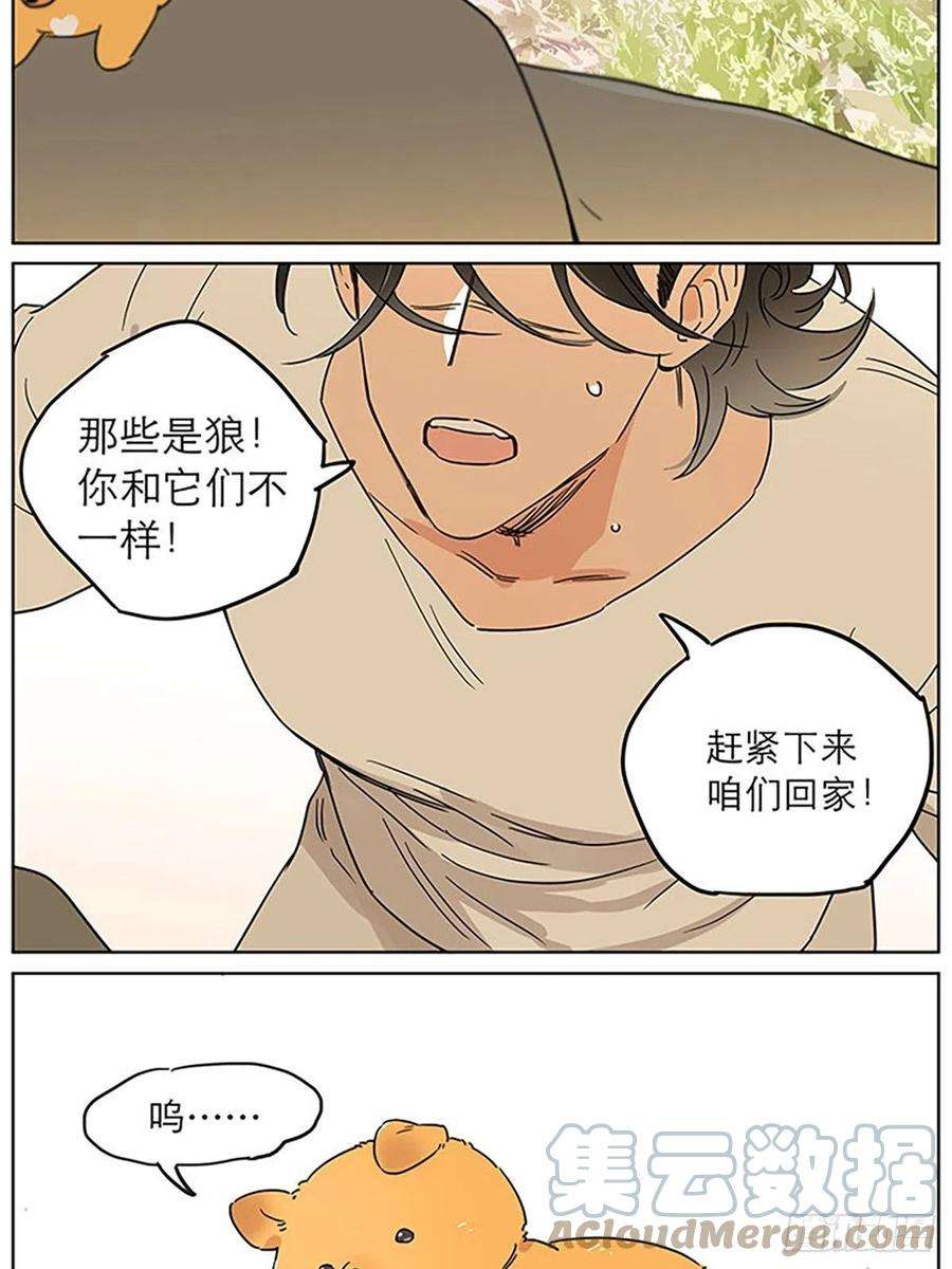 捡了东西的狼小狗的故事