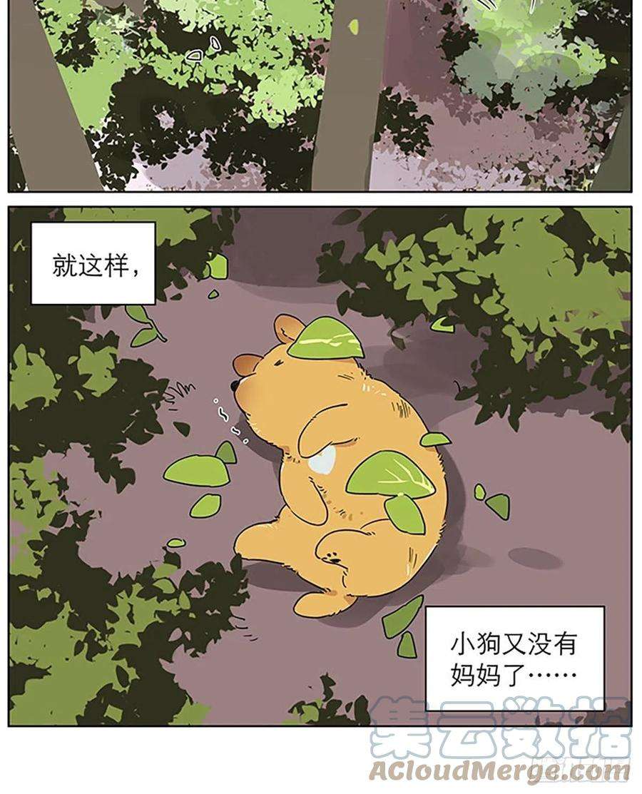 捡了东西的狼小狗的故事