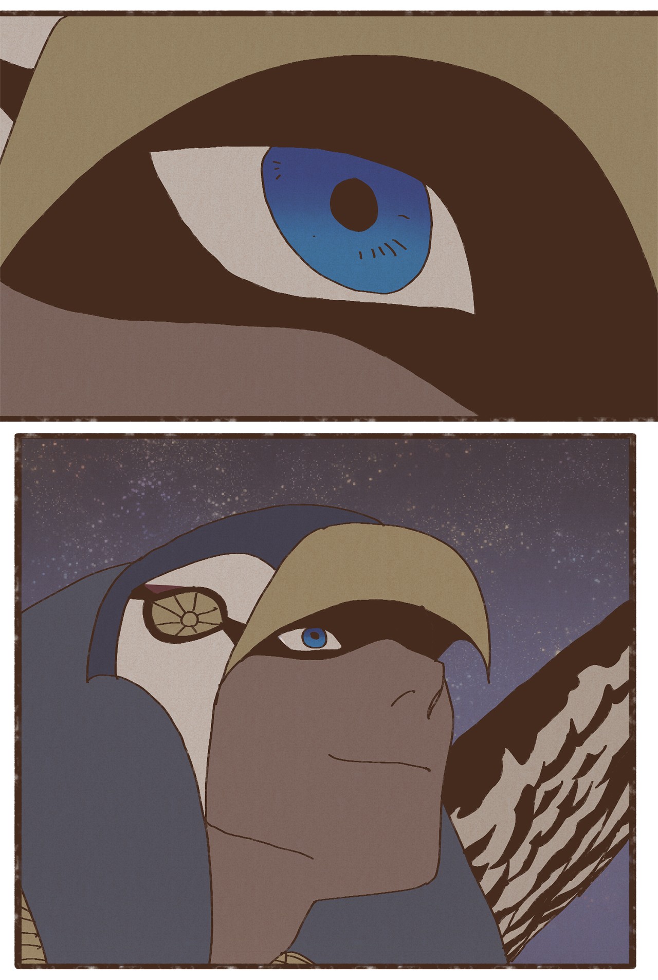 九柱神82 鹰崽贴贴